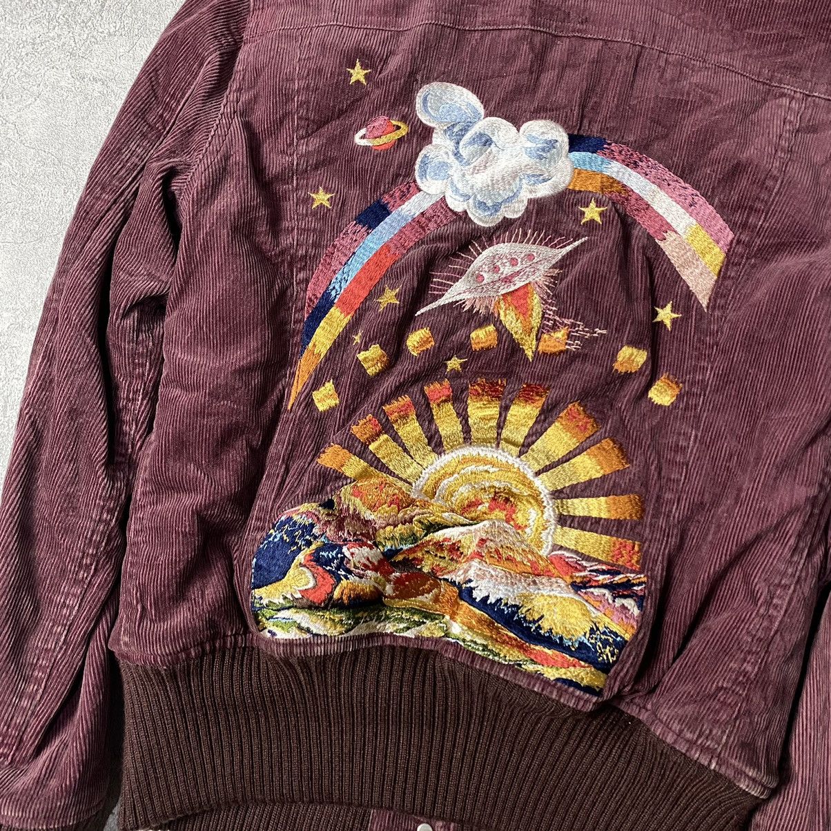 Hysteric Glamour Hysteric Glamour Embroydery Corduroy Sherpa Jacket Size US S / EU 44-46 / 1 - 2 Thumbnail