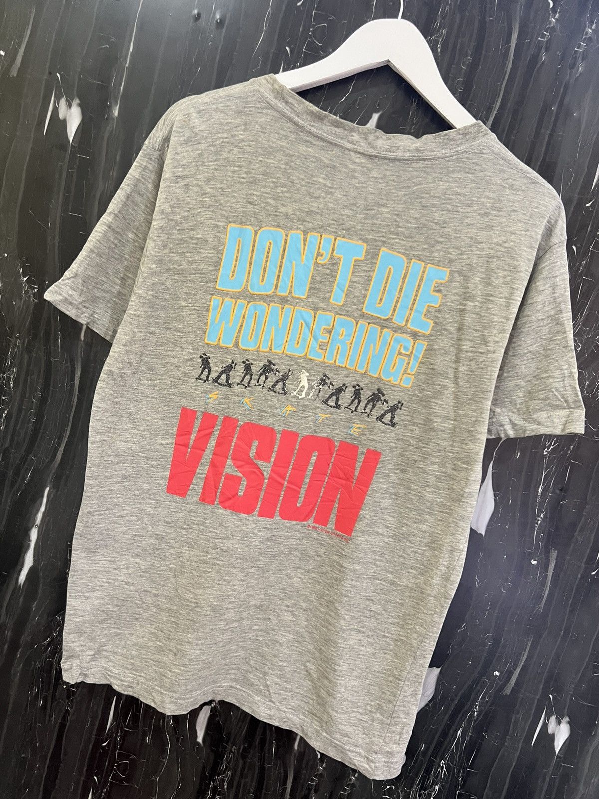 Vision Streetwear VINTAGE VISION STREETWEAR FADED TSHIRT Size US M / EU 48-50 / 2 - 6 Thumbnail