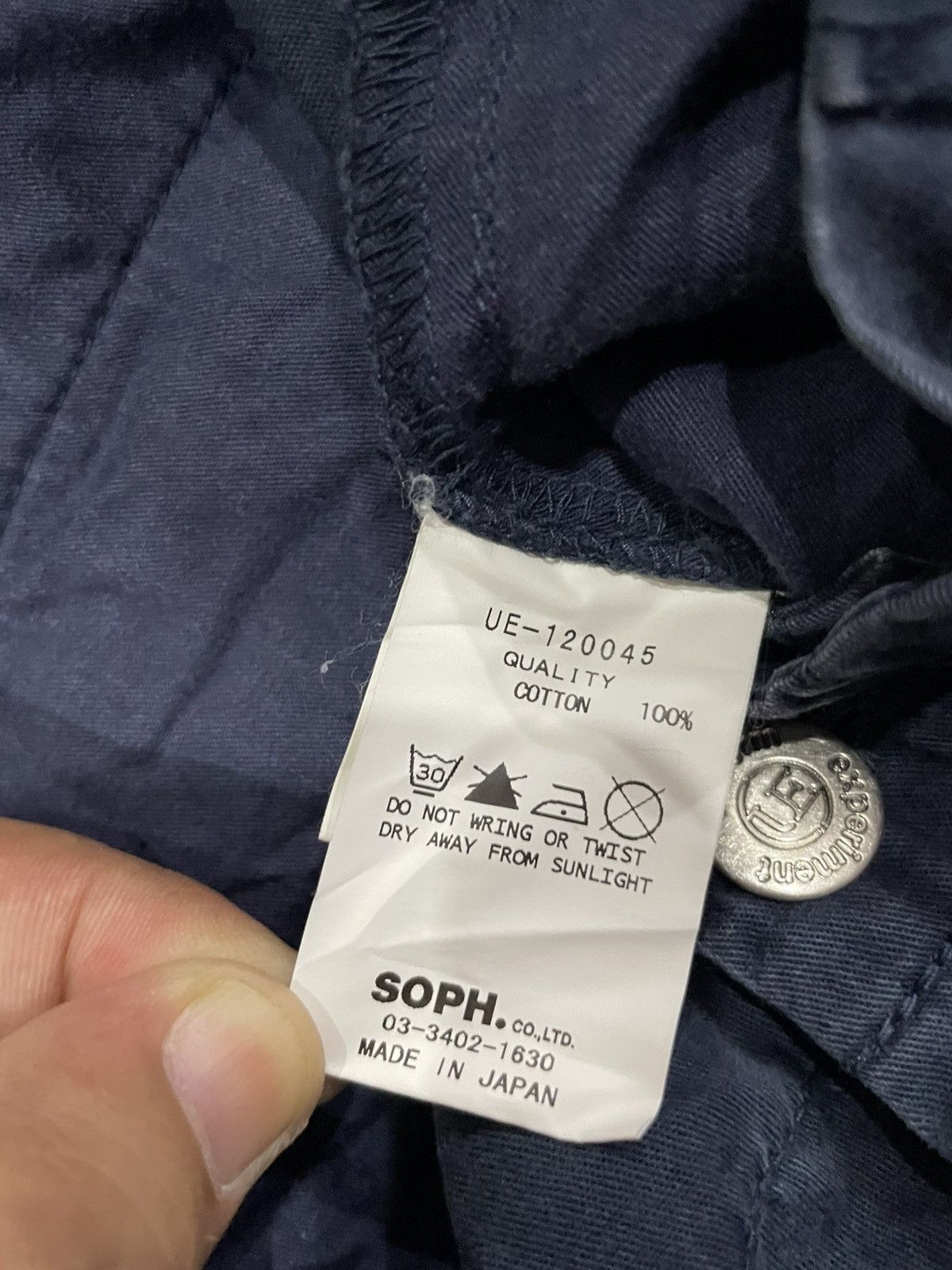 Sophnet. 🔥SOPHNET. BLUE KHAKIS PAINTER W30 Size US 30 / EU 46 - 14 Thumbnail