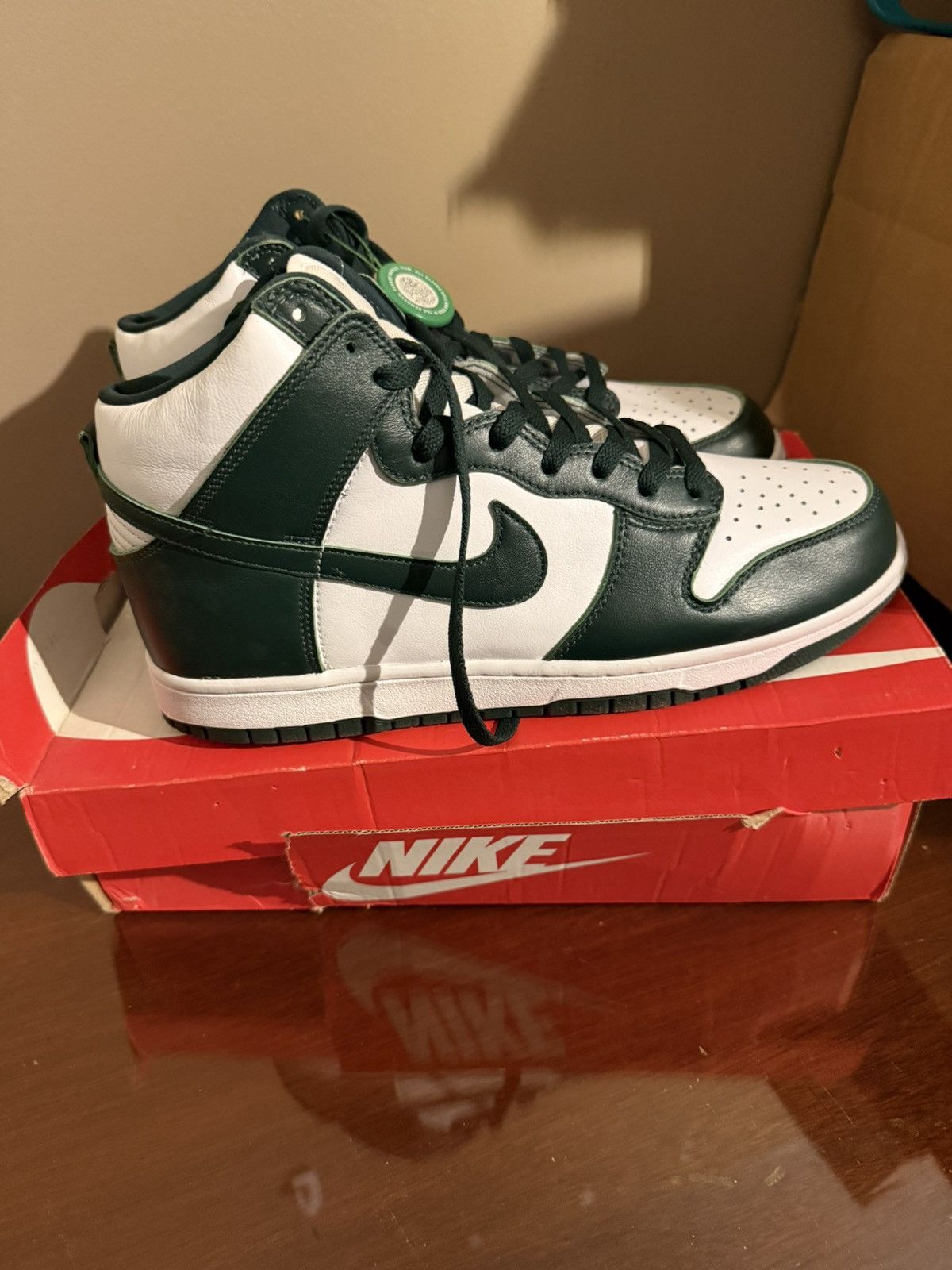 Nike Nike Dunk Spartan Green size 11.5 DS Size US 11.5 / EU 44-45 - 1 Thumbnail