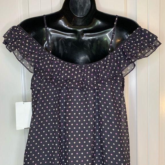 Other City Trends Polka Dot Off Shoulder Dress Medium Size M / US 6-8 / IT 42-44 - 5 Thumbnail