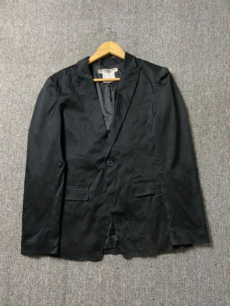 Katharine Hamnett London Katherine Hamnett London Single Breasted Blazer (184) Size US L / EU 52-54 / 3 - 1 Thumbnail