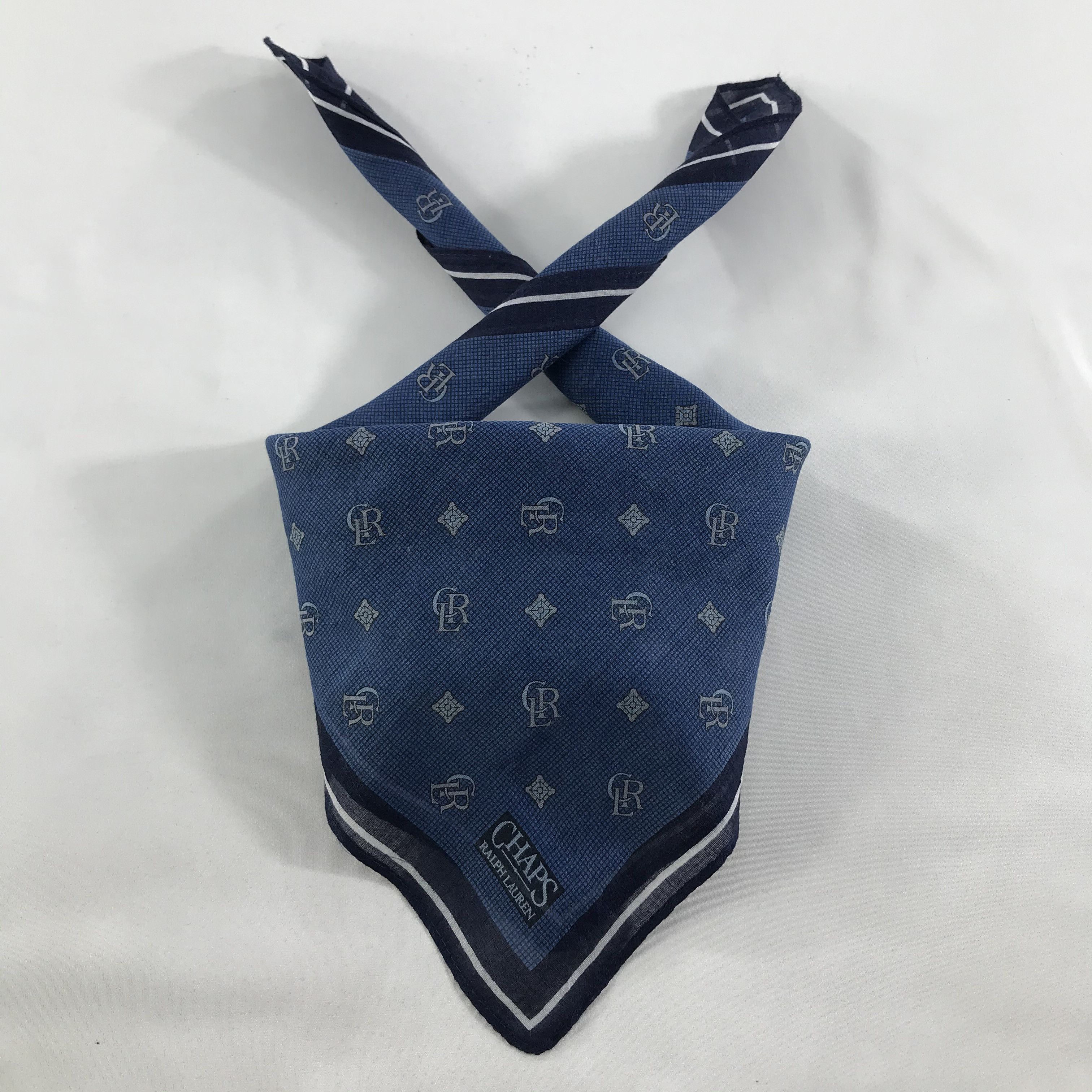 Chaps Ralph Lauren × Vintage Chaps Ralph Lauren Bandana / Handkerchief/Neckerchief -S1249 Size ONE SIZE - 3 Thumbnail
