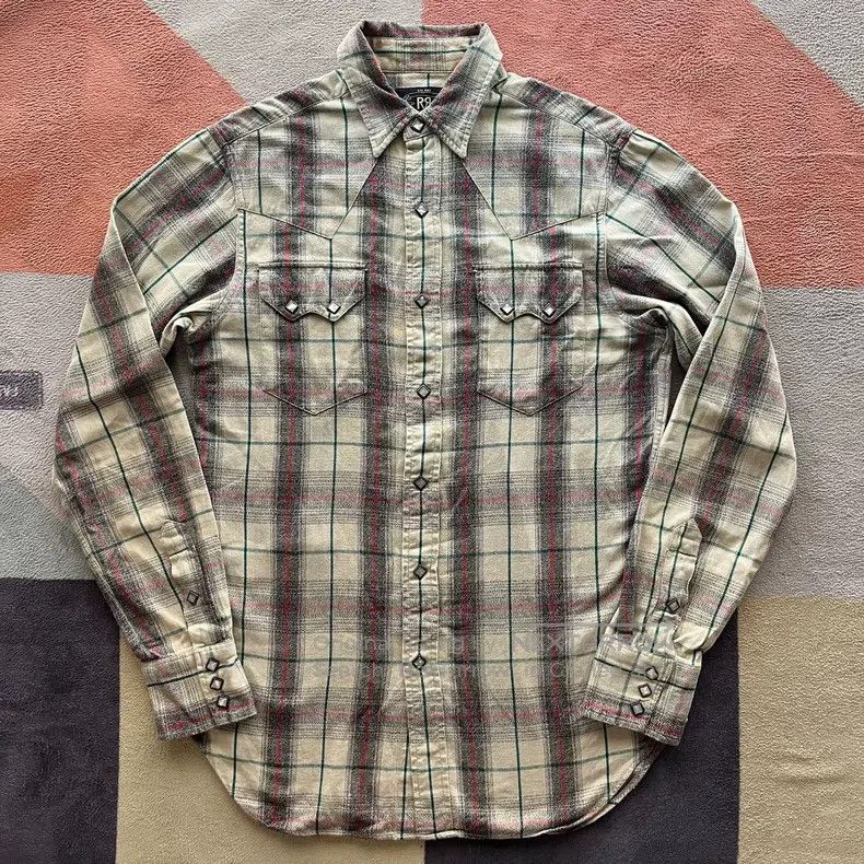 RRL Ralph Lauren RRL Ralph Lauren Plaid western shirt Size US XS / EU 42 / 0 - 1 Thumbnail