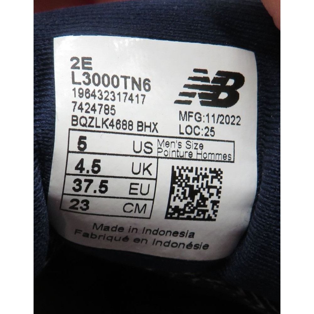 New Balance New Balance Fresh Foam X 3000 V6 Metal Baseball Cleats Blue/ Size US 5 / EU 37 - 8 Thumbnail