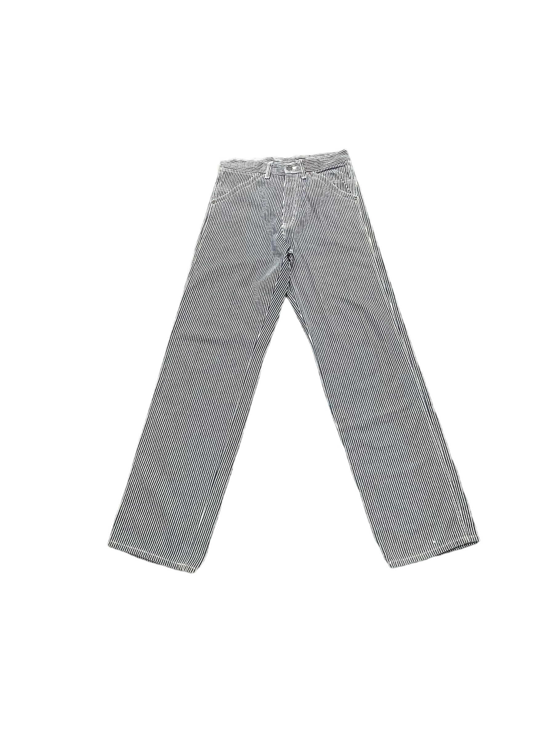 Japanese Brand Vintage Hickory Myhands Collection Workers Denim Size US 30 / EU 46 - 1 Thumbnail