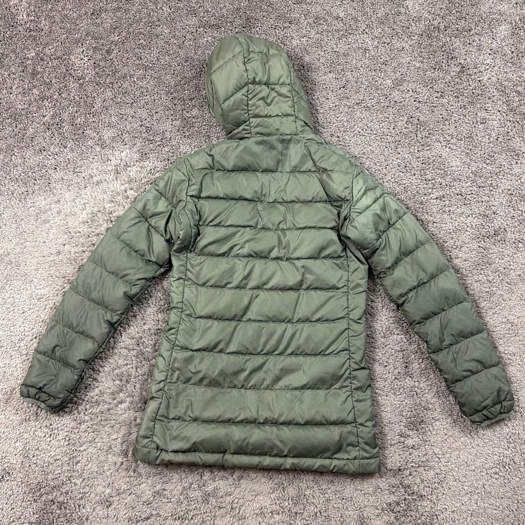 Adidas Adidas Jacket Womens XS Green Down Puffer Full Zip Quilted Outdoors Lightweight Size XS / US 0-2 / IT 36-38 - 6 Thumbnail
