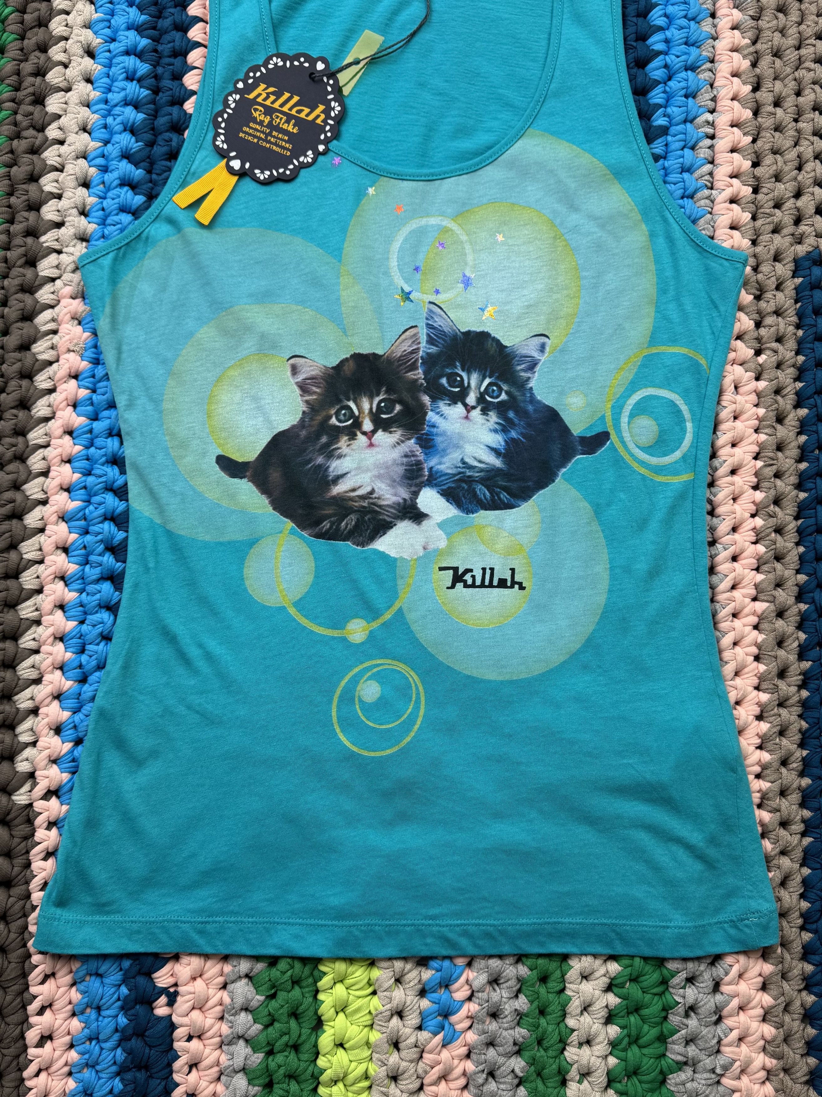 Miss Sixty Killah Vintage Tank Top (V60)(D10) Size M / US 6-8 / IT 42-44 - 3 Thumbnail