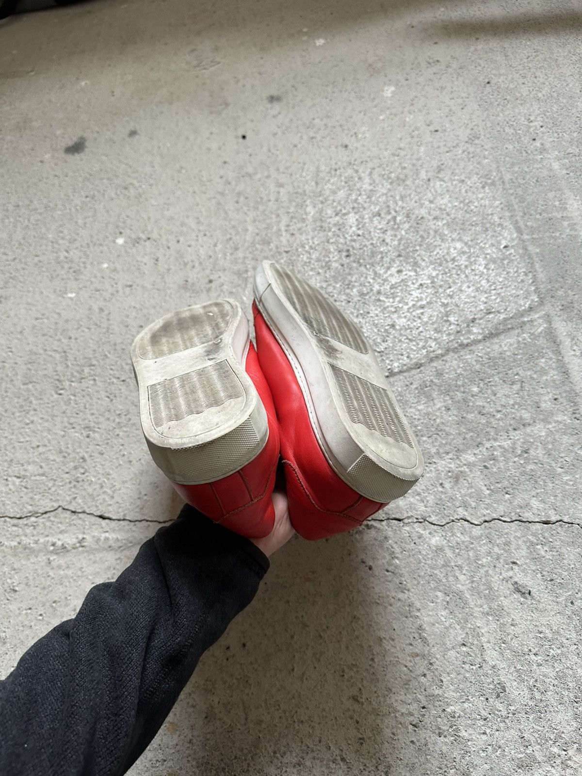 Philipp Plein Philipp Plein P18S red Rare Luxury Sneakers Size US 11.5 / EU 44-45 - 14 Thumbnail