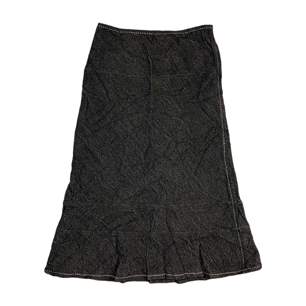 Comme des Garcons × Japanese Brand Commes Des Garcons Tricot Midi Wool Skirt Size 28" / US 6 / IT 42 - 1 Thumbnail