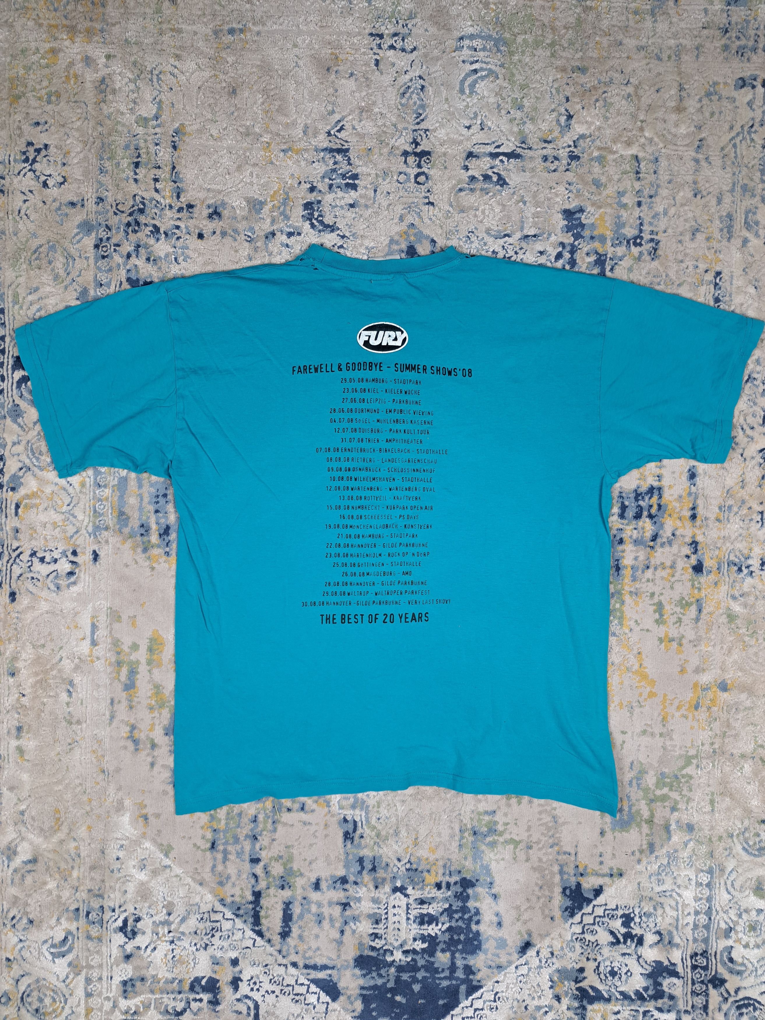 Band Tees Vintage 00s Fury in the Slaughterhouse Thrashed Tee Size US XL / EU 56 / 4 - 3 Thumbnail