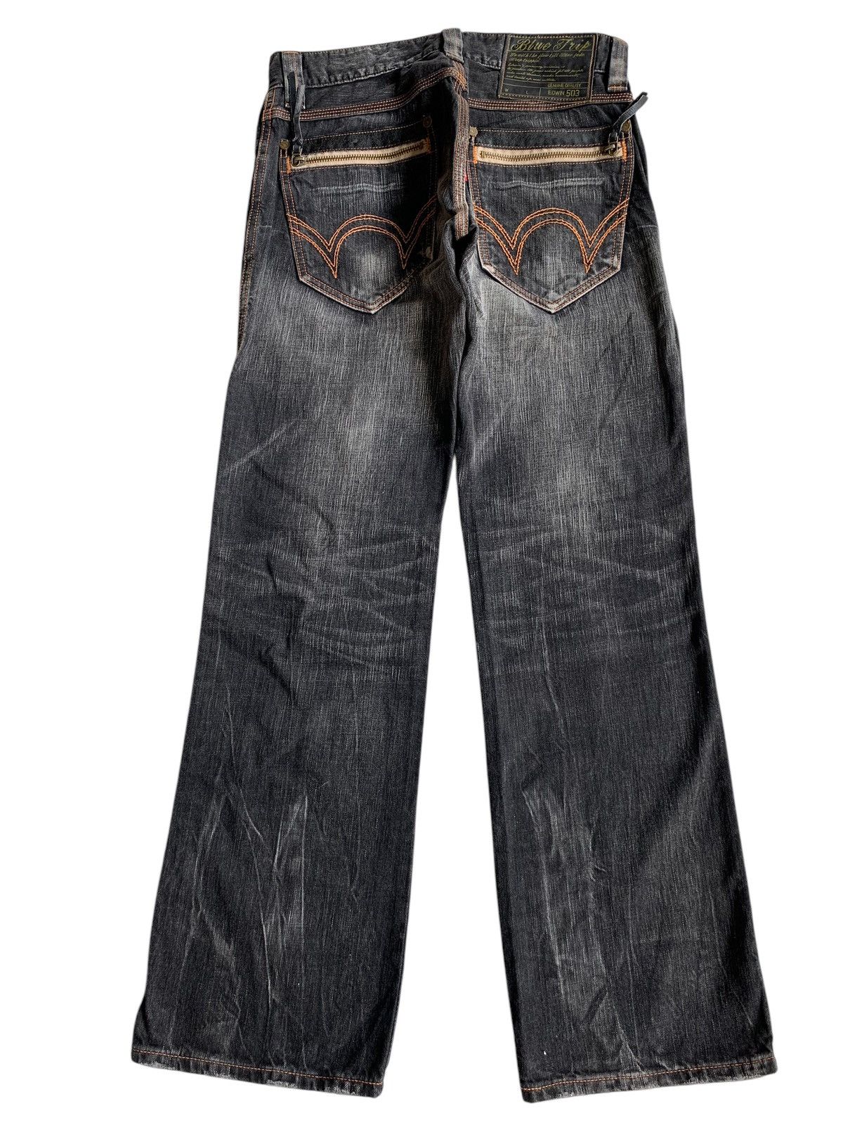 Edwin × If Six Was Nine × Kapital EDWIN 503 NAVAJO STYLE FADED & RUSTY MUDMAX DISTRESSED DENIM Size US 31 - 3 Thumbnail