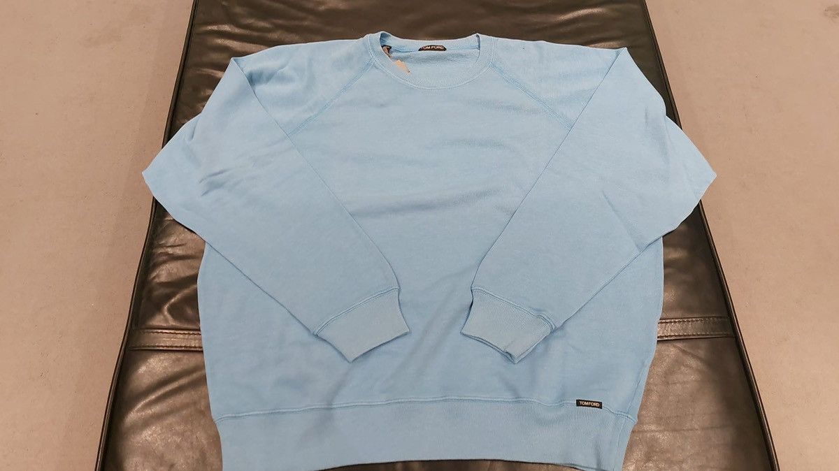 image of Tom Ford O1Loc1C0324 Jcl002 Knitwear In Light Blue, Men's (Size 2XL)