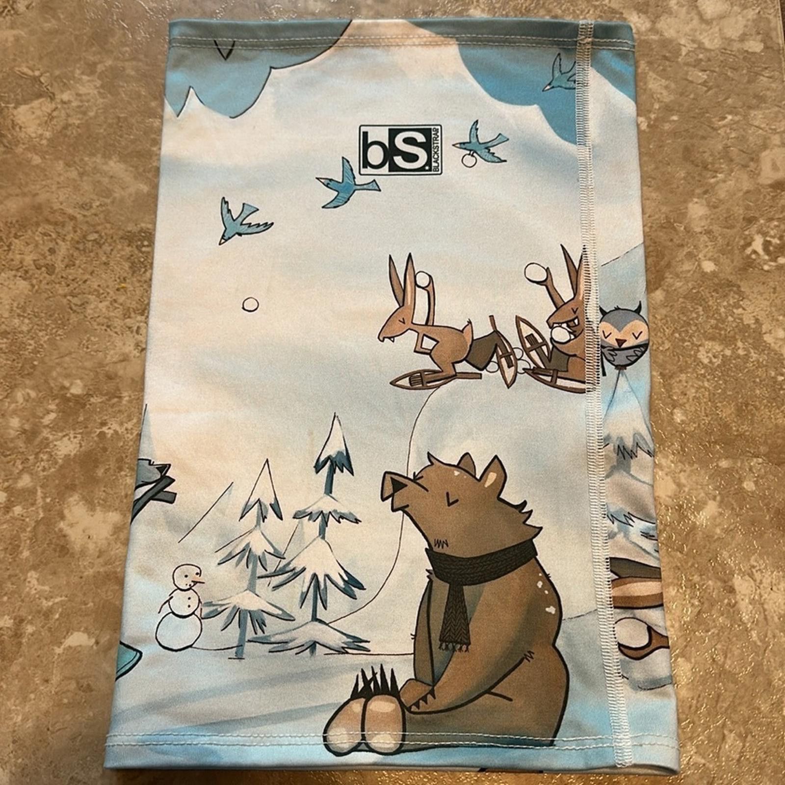 Other Blackstrap Kids Blue Skiing Neck Gaiter Like New Size ONE SIZE - 3 Thumbnail