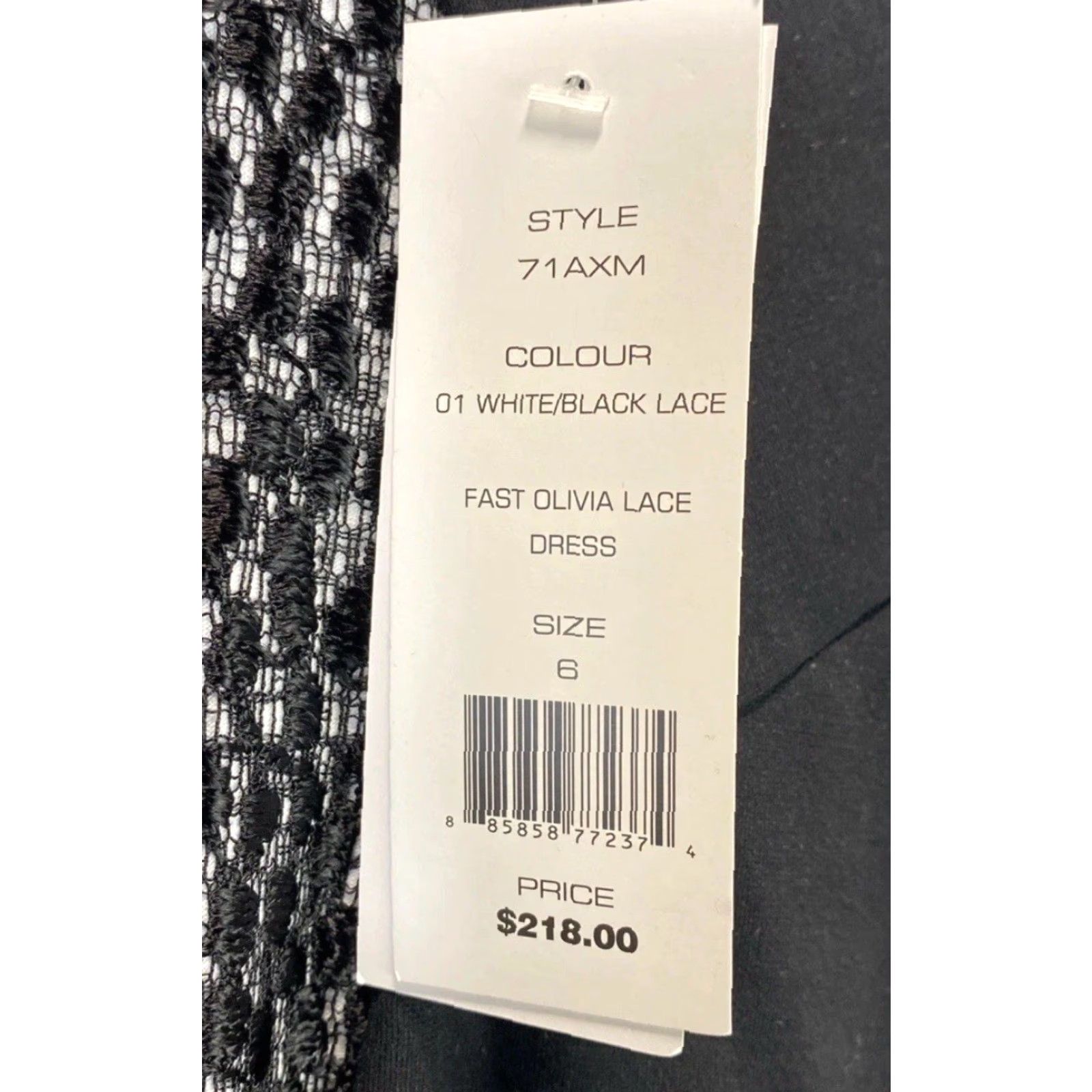 French Connection NEW NWT French Connection Dress Mini Short Sleeve Lace Black Size 6 Womens Regular Spring Casual Daywear Size M / US 6-8 / IT 42-44 - 4 Thumbnail