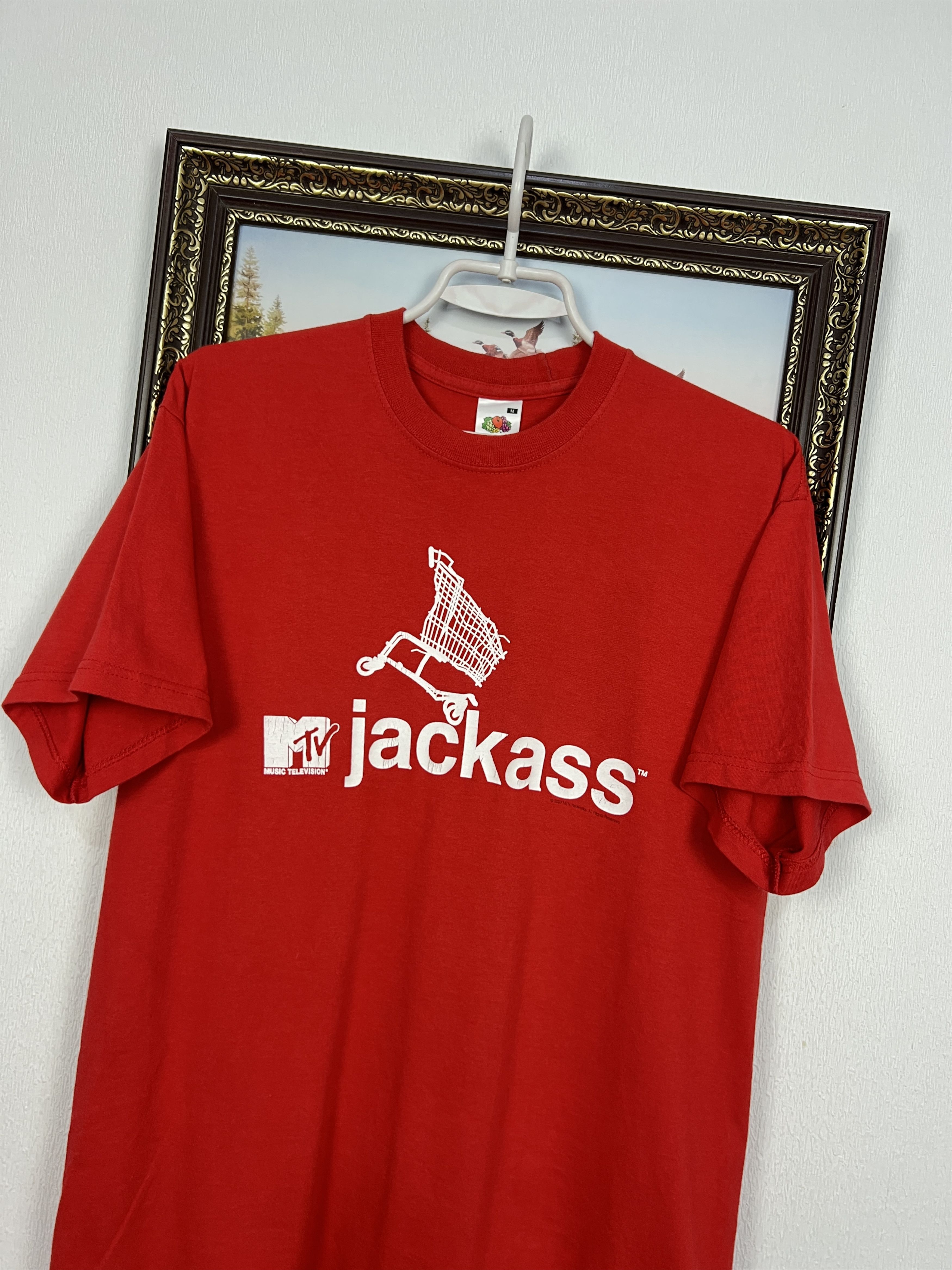 Vintage Vintage MTV Jackass Shopping Cart Shirt Stunt TV Show Size US M / EU 48-50 / 2 - 3 Thumbnail