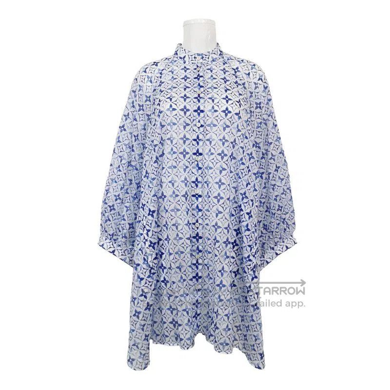 Louis Vuitton Louis Vuitton Monogram Flower Tile Cotton Dress. Size US 38 / EU 54 - 1 Thumbnail
