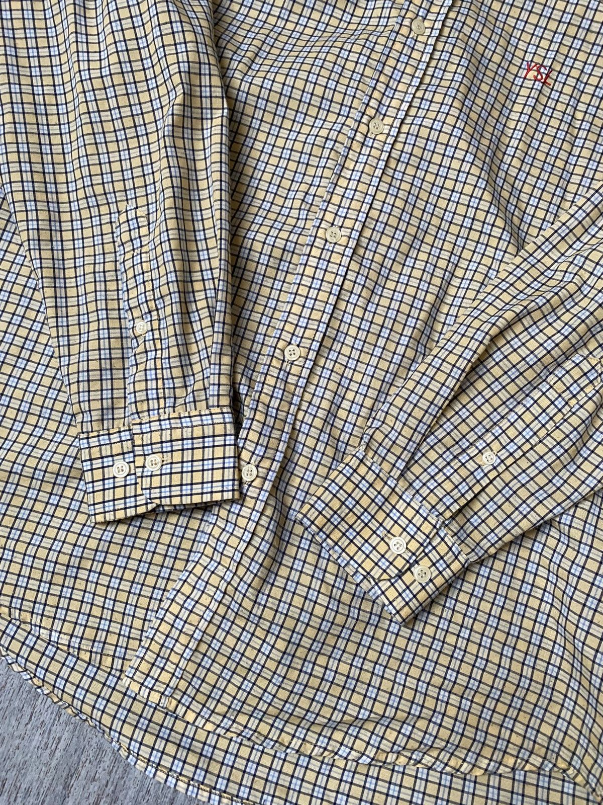Yves Saint Laurent Shirt Yves Saint Laurent vintage luxury 70s 80s Size US L / EU 52-54 / 3 - 10 Thumbnail