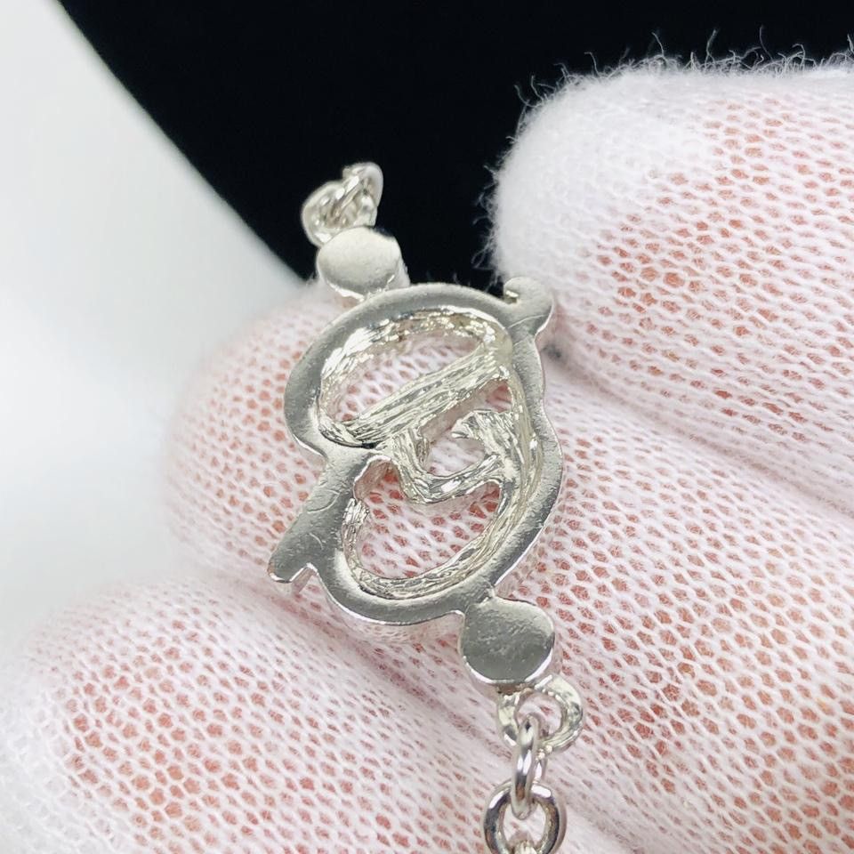 Dior Dior encrusted CD Bracelet Size ONE SIZE - 4 Thumbnail