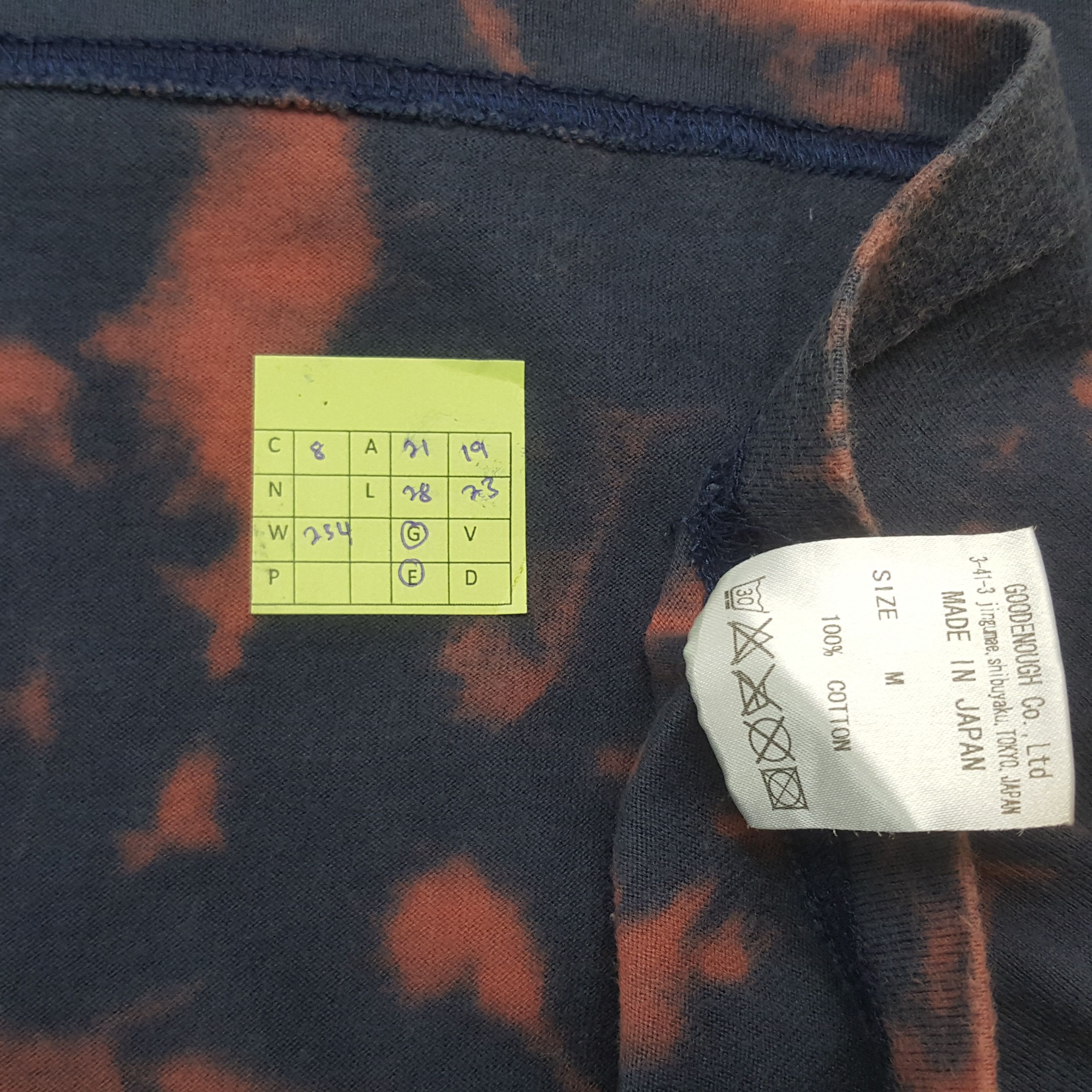 GOODENOUGH Vintage Goodenough Japanese Brand Tie-dye Tshirt RR8 Size US L / EU 52-54 / 3 - 8 Thumbnail
