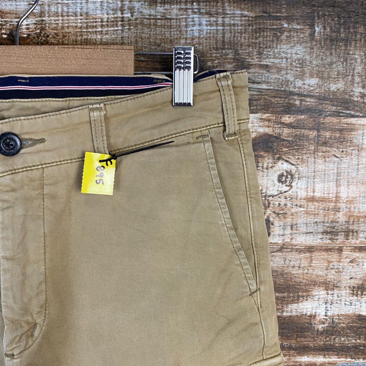 Japanese Brand DL Edwin Beige Cargo utility Multipocket Pants #C895 Size US 29 - 8 Thumbnail