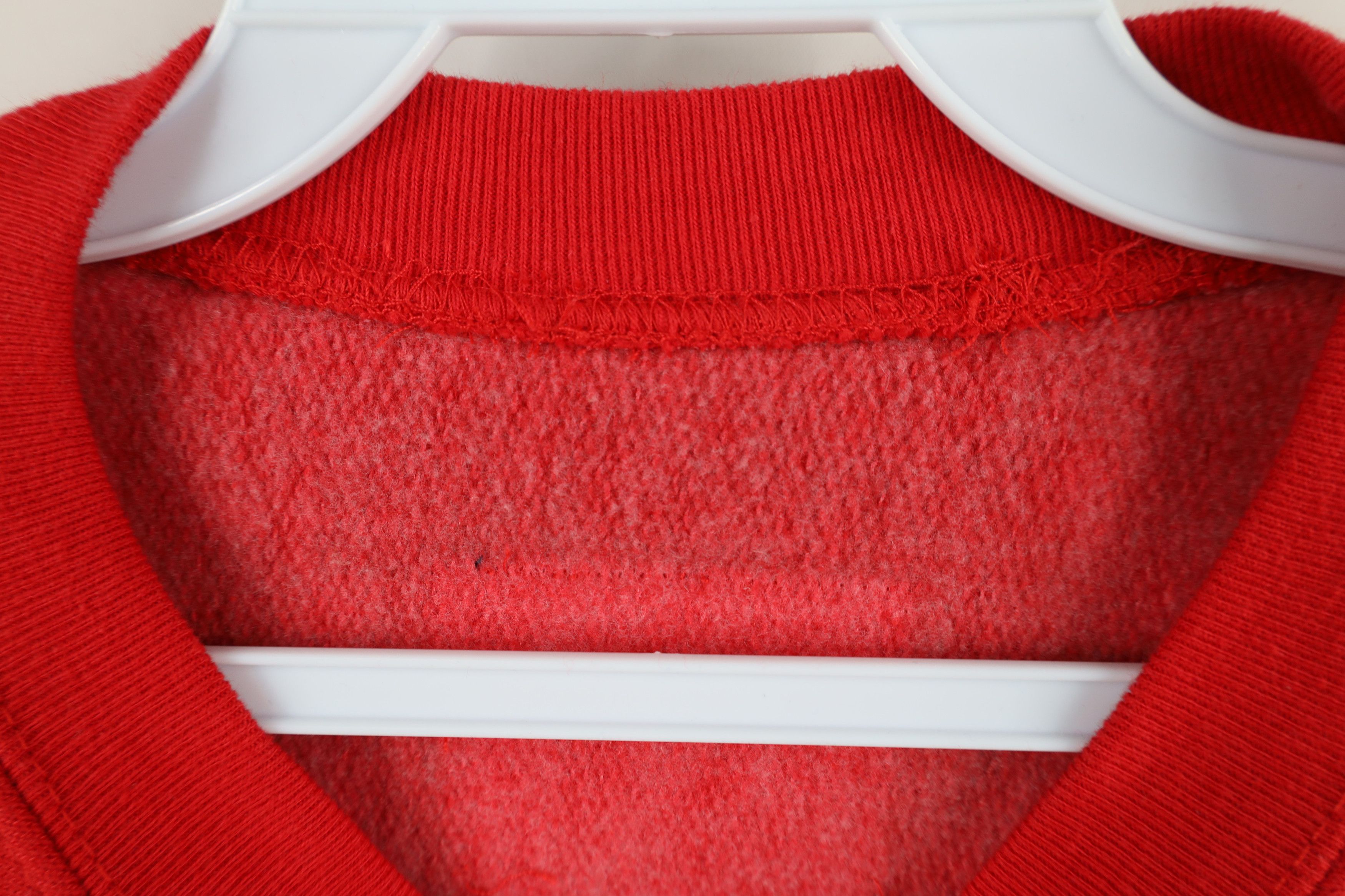 Vintage Vintage 90s Ohio State University Crewneck Sweatshirt Red Size US L / EU 52-54 / 3 - 8 Thumbnail