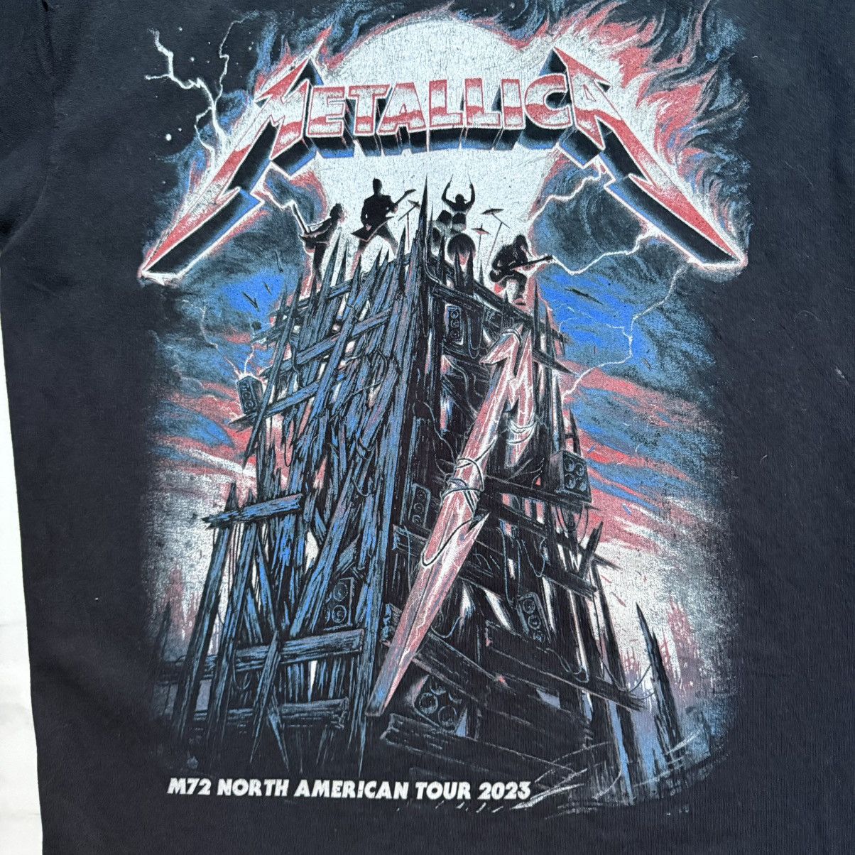 Metallica Metallica M72 North America Tour T-Shirt Size US L / EU 52-54 / 3 - 5 Thumbnail