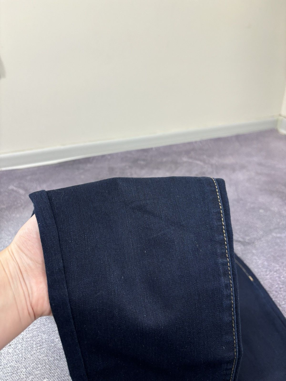 Cavalli Class Roberto Cavalli Class Women’s Rhinestones Navy Denim Jeans Size 26" / US 2 / IT 38 - 8 Thumbnail