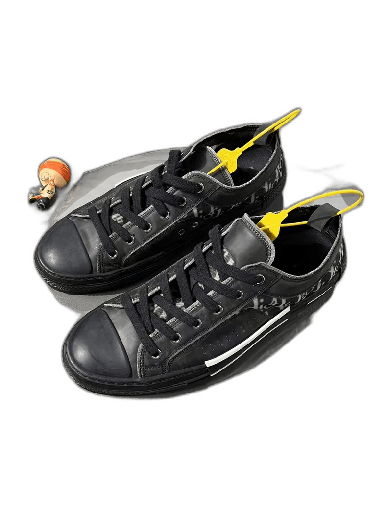 Dior Dior B23 Low Black Sneakers Size 43 Size US 10 / EU 43 - 1 Thumbnail