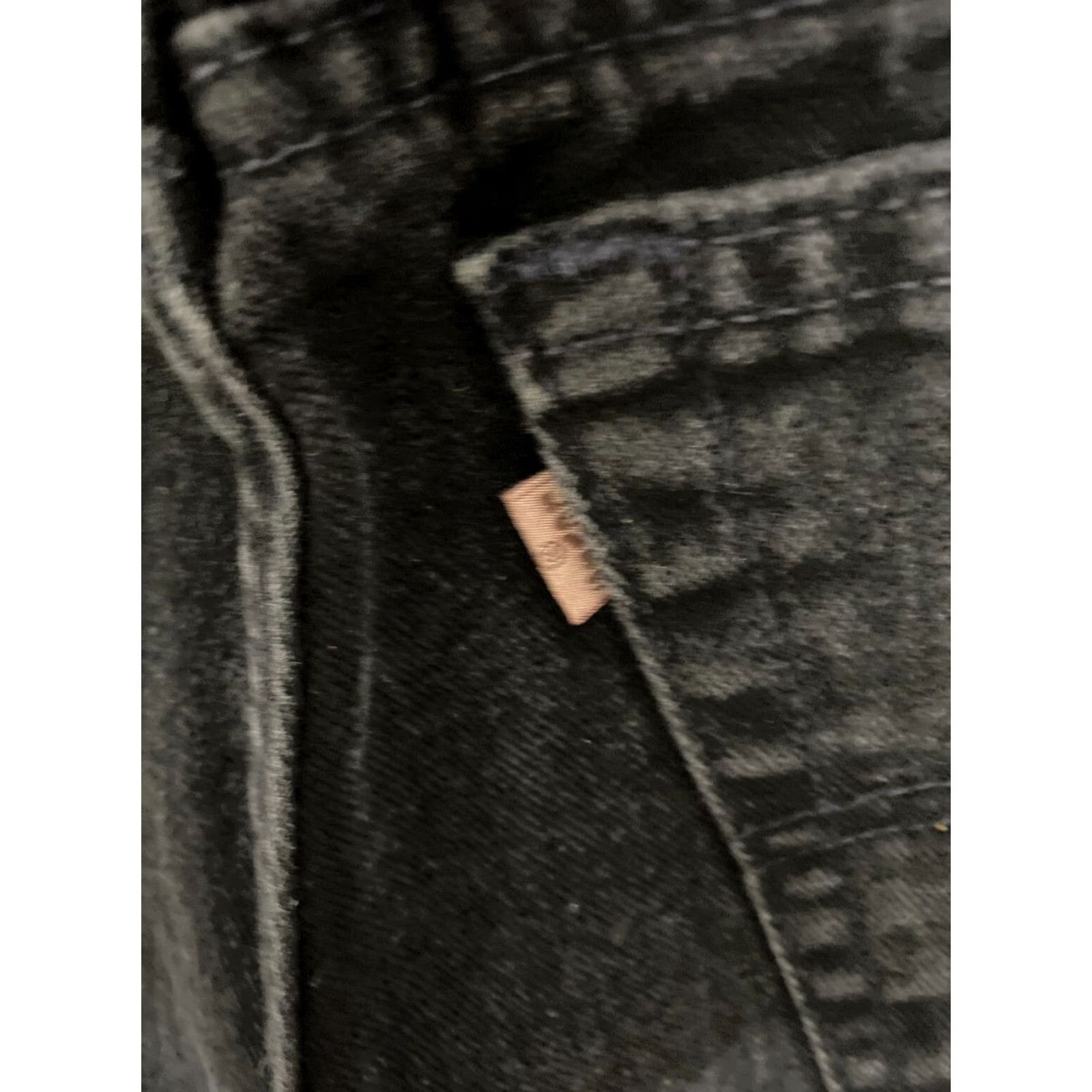 Denime VINTAGE Levis Jeans Pants 38L 32L Black 90s denim Straight Men's Denim Jeans Pants 545 Brown Tag Size US 38 / EU 54 - 3 Thumbnail