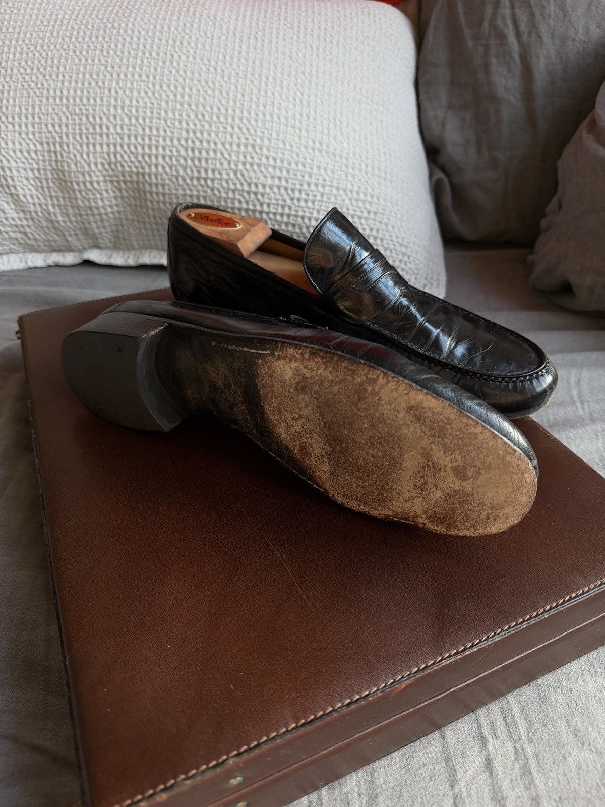 Gucci Vintage Gucci Loafers Size US 10.5 / EU 43-44 - 5 Thumbnail