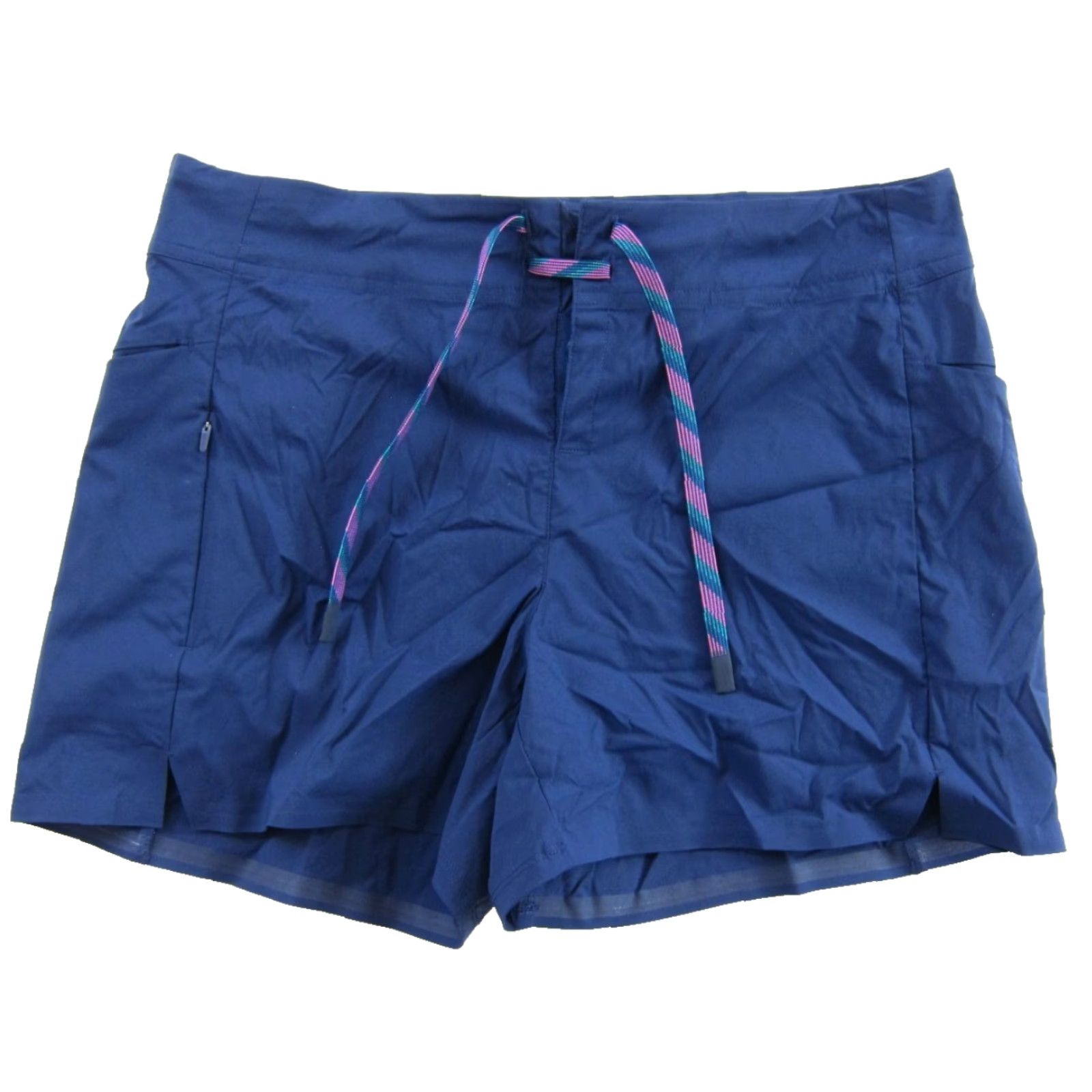 Vintage Title Nine Navy Blue Nylon Stretch Hike Short Women 8 Size 30" / US 8 / IT 44 - 2 Thumbnail
