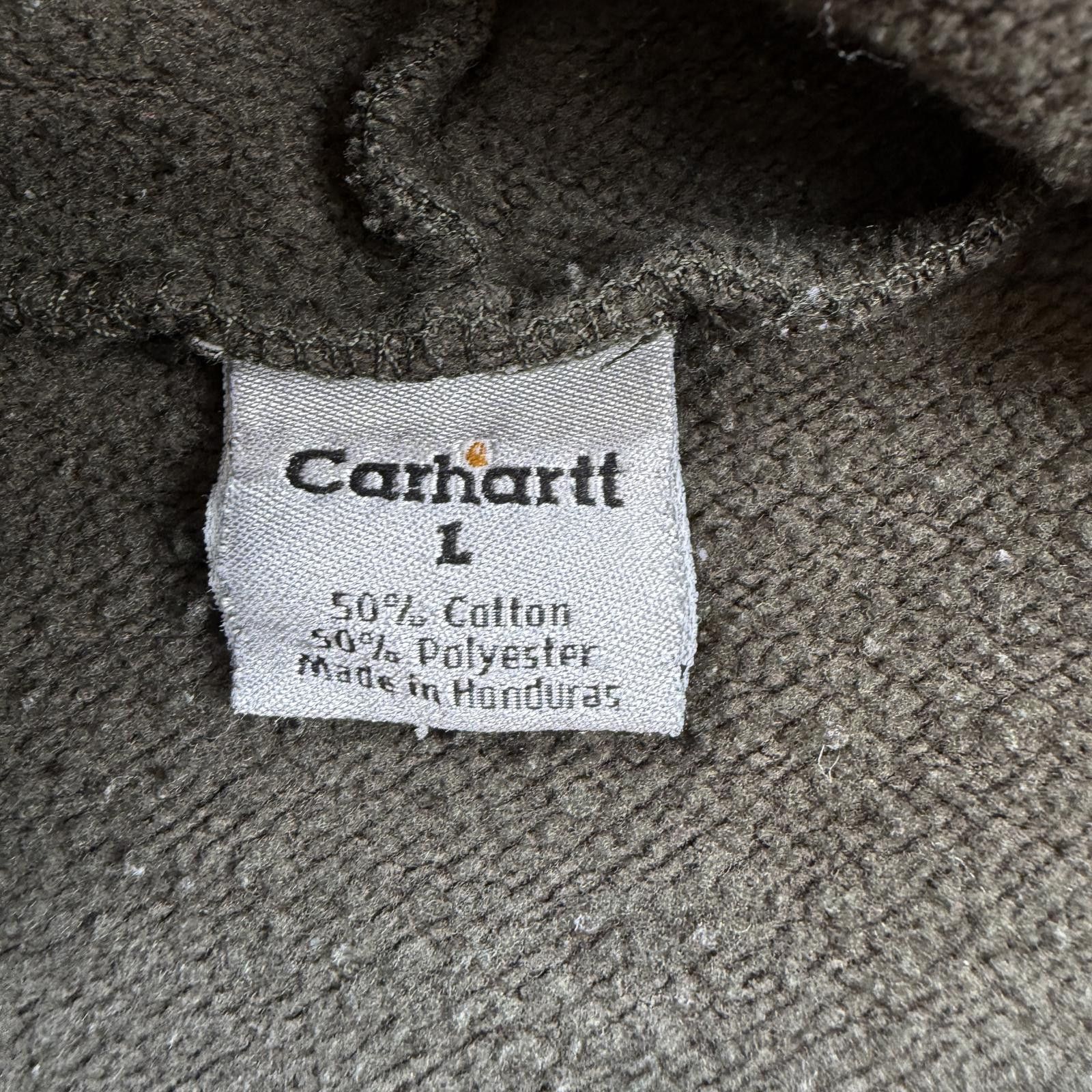 Carhartt Carhartt Hoodie Mens L Olive Green Workwear Sweatshirt K121 Size US L / EU 52-54 / 3 - 4 Thumbnail