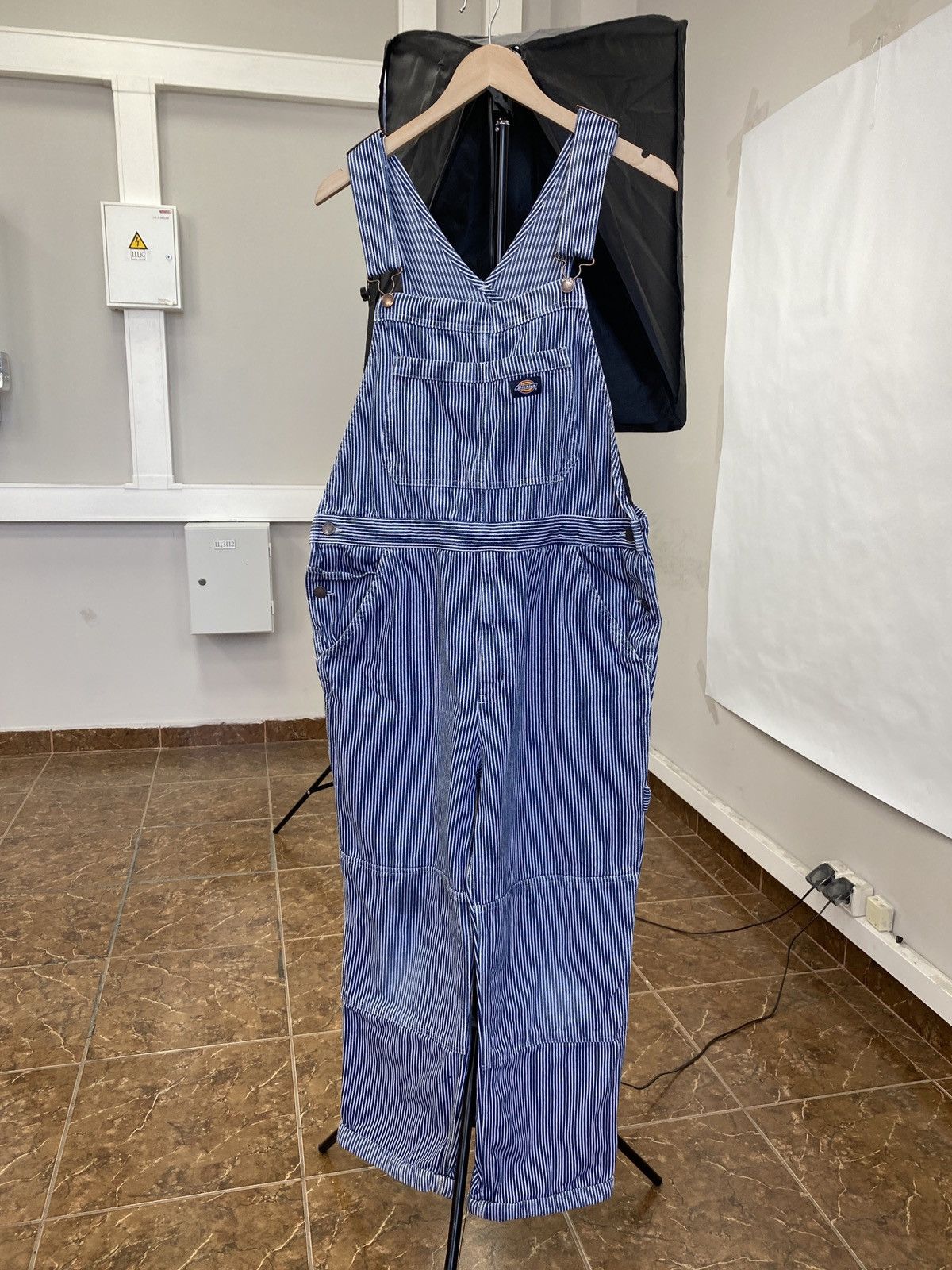 Dickies 🇺🇸 Vintage 90s Dickies Overalls Y2K Rare Retro Hype Size US 34 / EU 50 - 1 Thumbnail