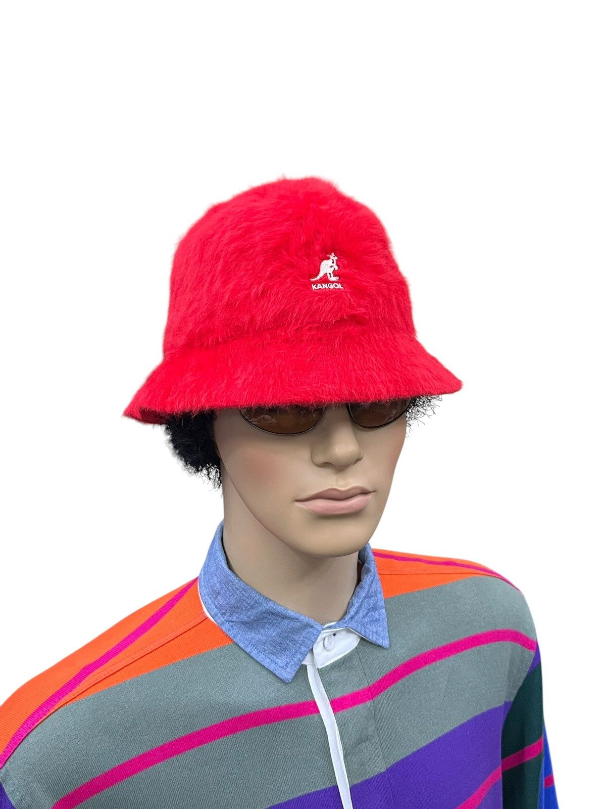 Kangol 90s Kangol Furgora Red Angora Bucket Hat Hip Hop Rapper Icon Size ONE SIZE - 1 Thumbnail
