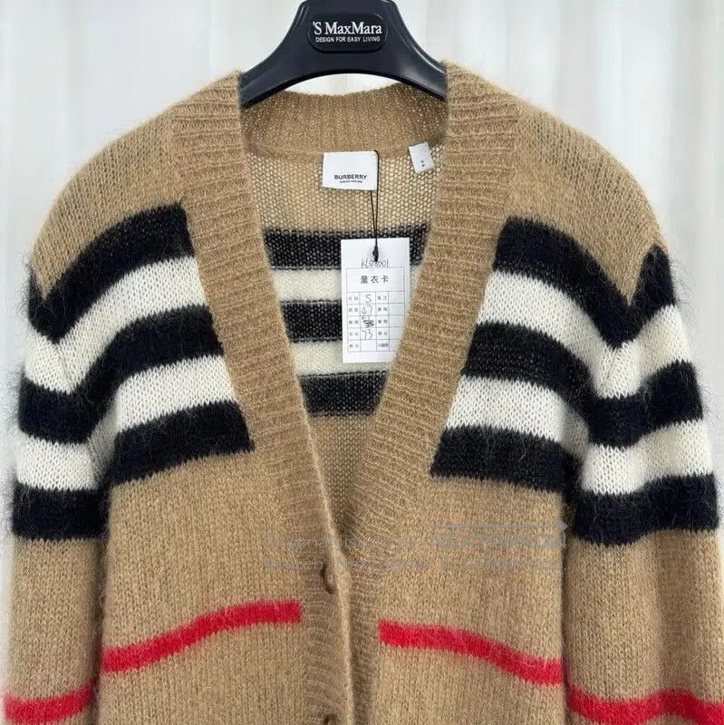 Burberry Burberry Men's Long Sleeve Cardigan in Khaki. Size US S / EU 44-46 / 1 - 3 Thumbnail