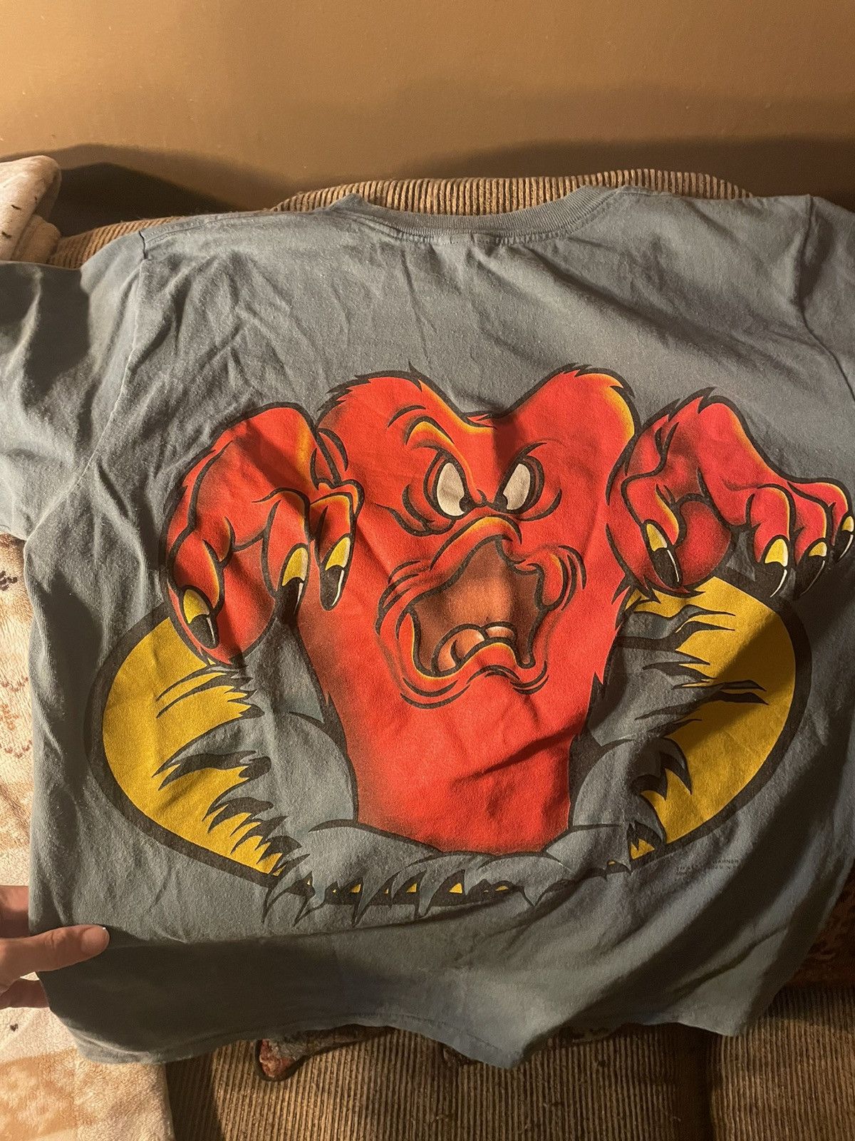 Other 1995 Looney Tunes Gossamer Double Sided T-Shirt Size US M / EU 48-50 / 2 - 1 Thumbnail