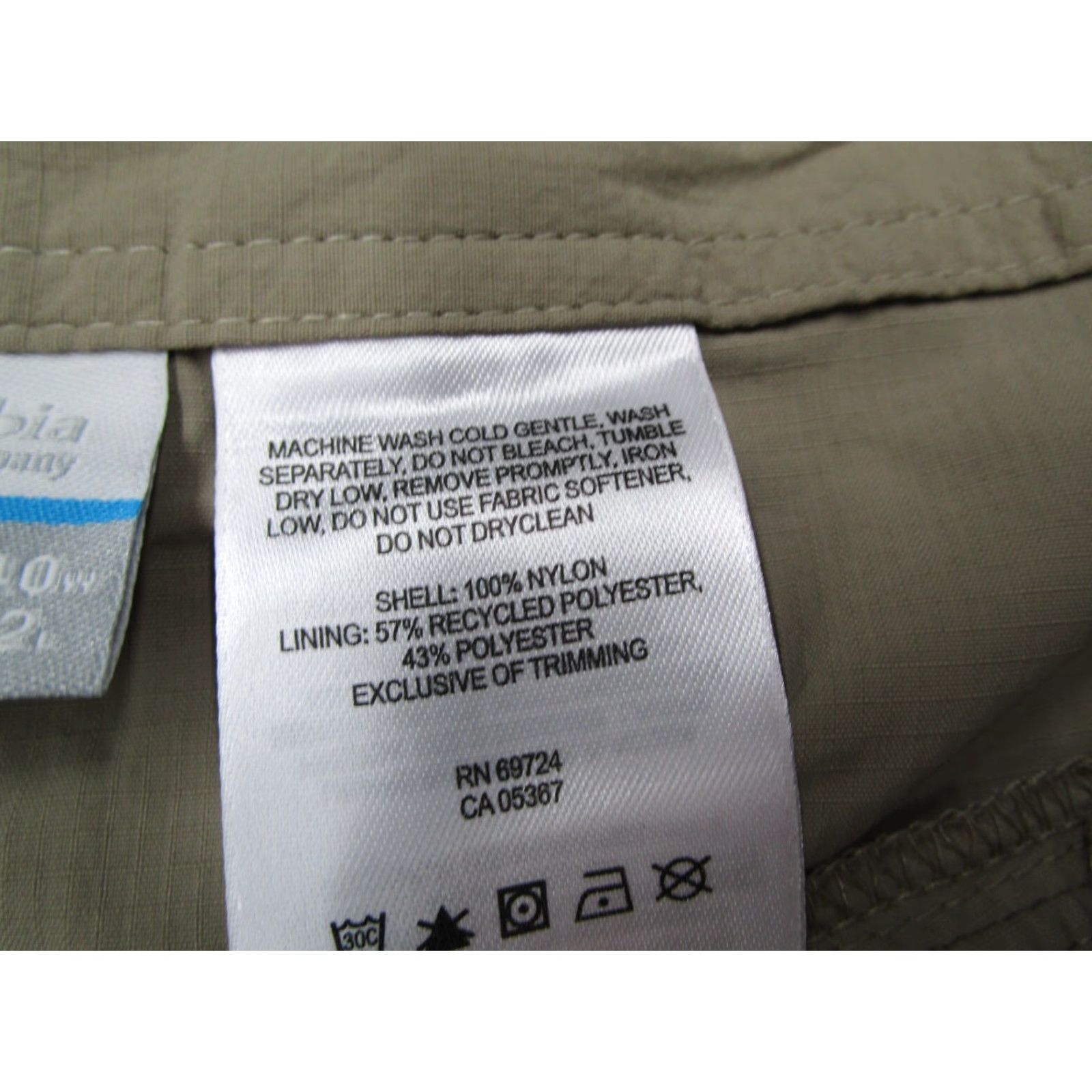 Vintage VINTAGE Columbia Pants Mens 40 Beige Convertible Nylon Cargo Classic Work Utility Outdoor 2010s Mens Size US 40 / EU 56 - 4 Thumbnail