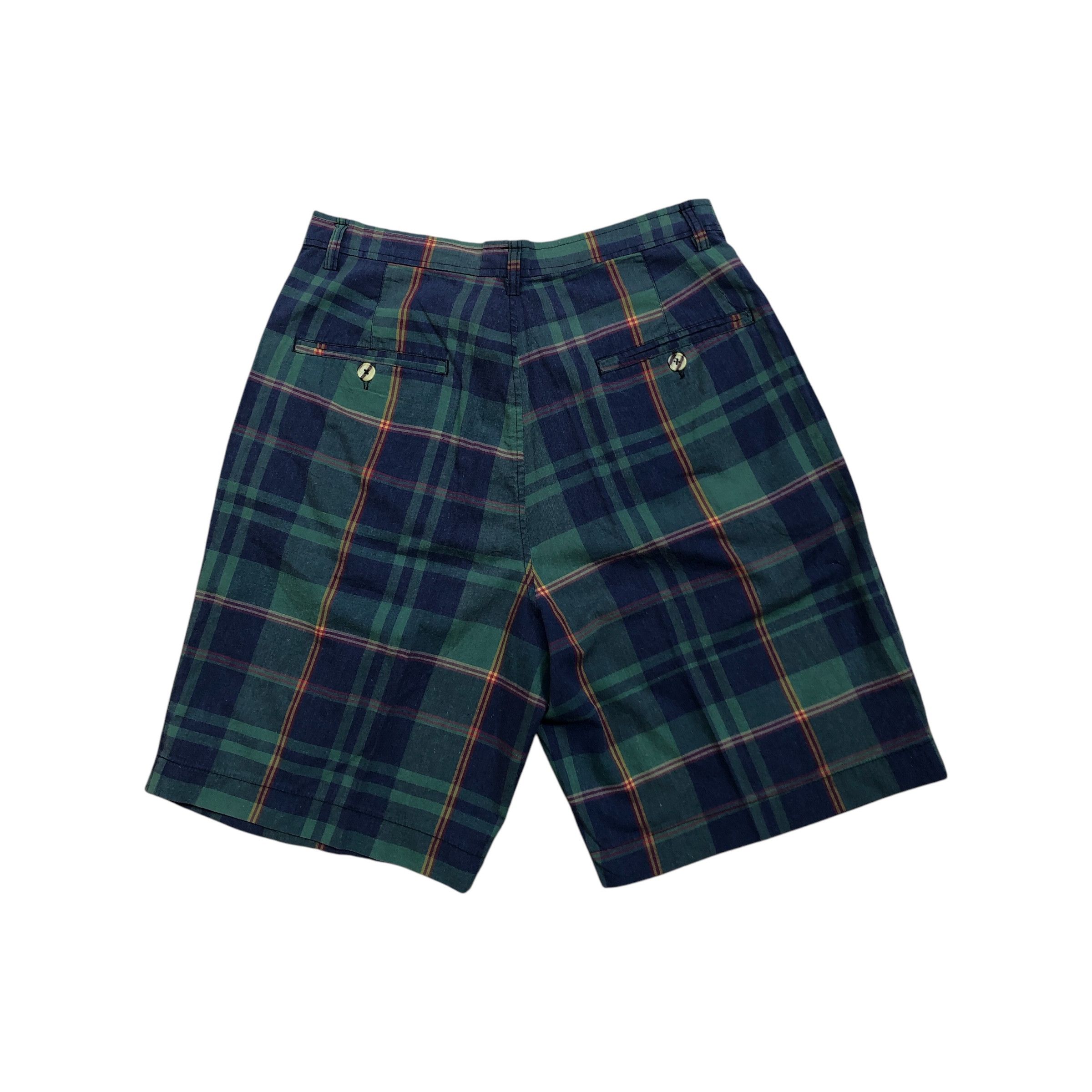 Polo Ralph Lauren × Vintage Vintage Ralph Lauren Plaid Short Pants Size US 29 - 3 Thumbnail