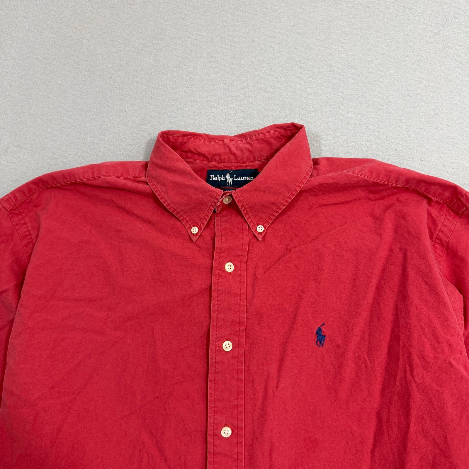 Polo Ralph Lauren Vintage Polo Ralph Lauren Blake Short Sleeve Button Shirt XL Size US XL / EU 56 / 4 - 4 Thumbnail
