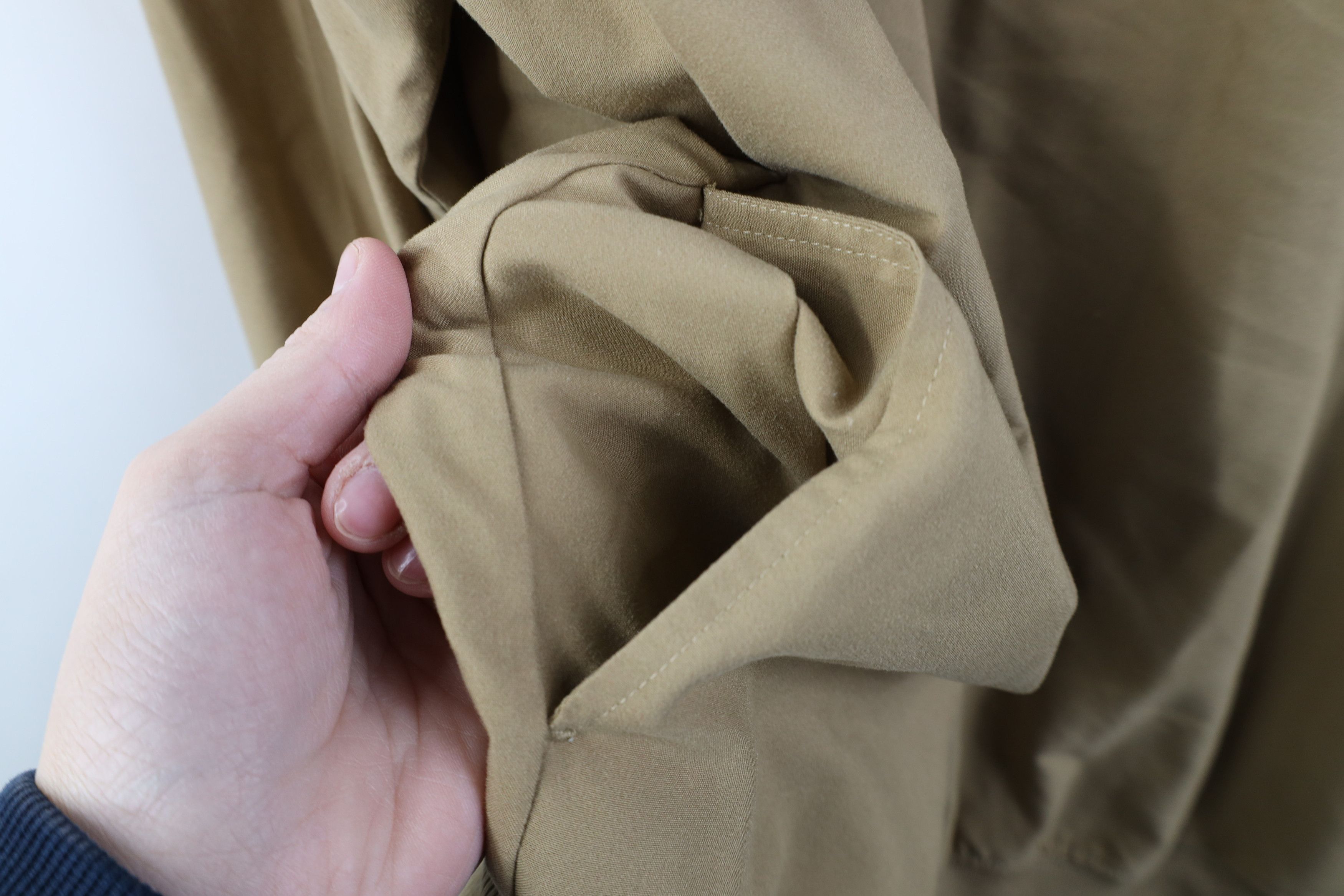 L.L. Bean Vintage 90s LL Bean V-Neck Pullover Windbreaker Jacket Beige Size US L / EU 52-54 / 3 - 9 Thumbnail