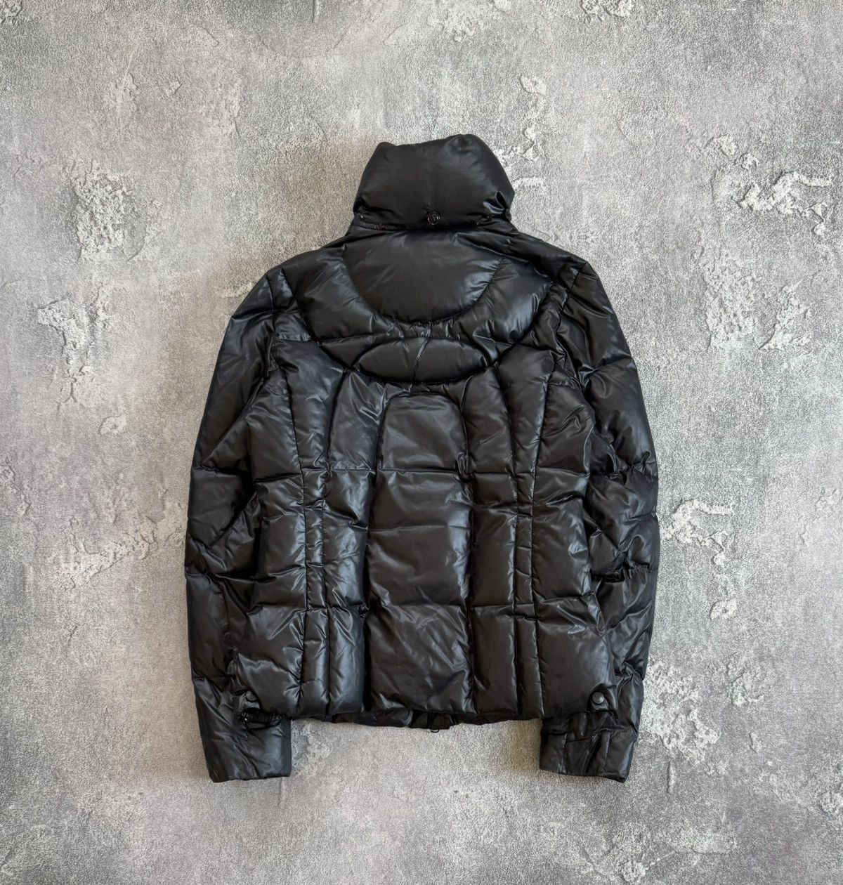 Vintage Blauer USA L black down zip puffer jacket quilted Size L / US 10 / IT 46 - 19 Thumbnail