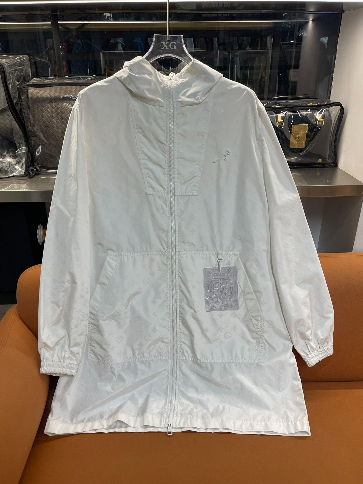 Louis Vuitton LV Monogram Mid-Length Windbreaker Size US L / EU 52-54 / 3 - 1 Thumbnail