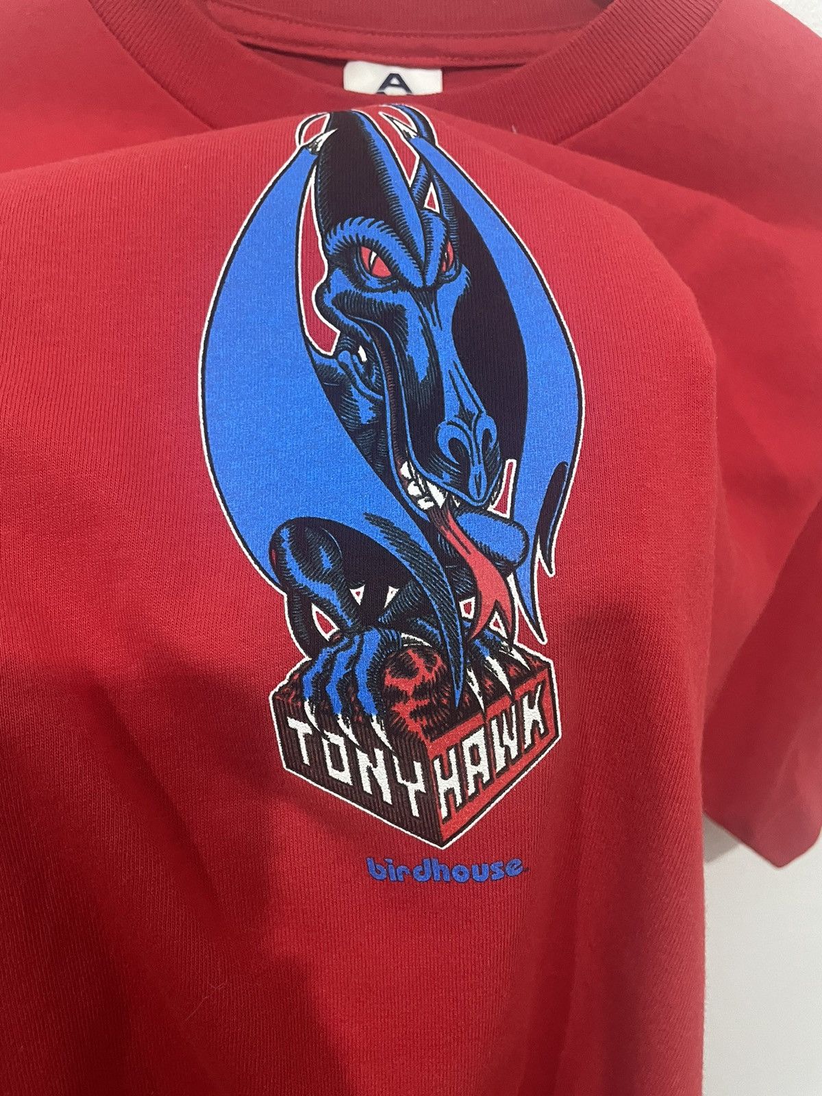 Shorty's Skateboards × Tony Hawk VINTAGE BIRDHOUSE TONY HAWK SKATE TEE POWELL PERALTA Size US L / EU 52-54 / 3 - 4 Thumbnail