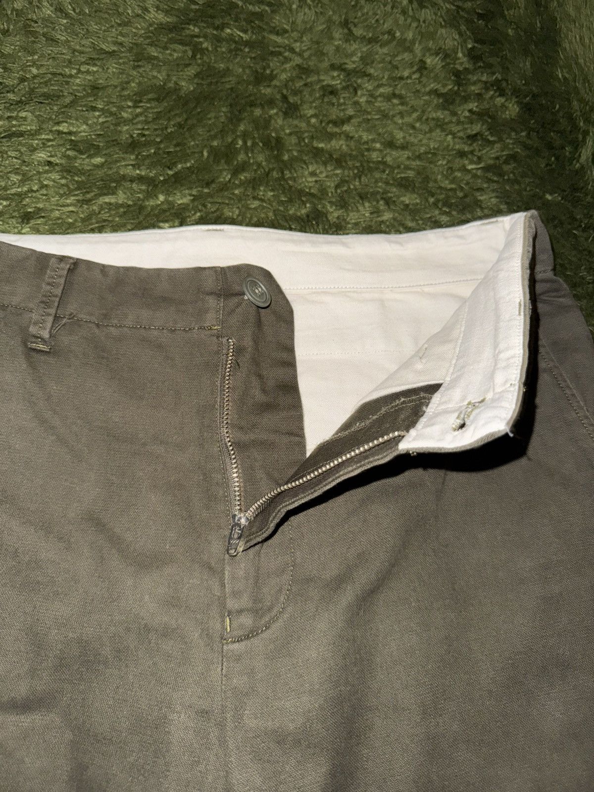 Undercover [2] UNDERCOVER 10AW Logo Label Cargo Pants Olive Size US 30 / EU 46 - 3 Thumbnail