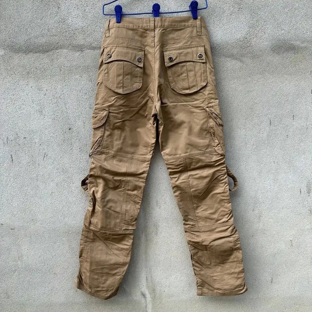 LOWBOX RARE‼️LOWBOX JAPAN💥BONDAGE PUNK FLARE PARACHUTE MULTI CARGO Size US 30 / EU 46 - 9 Thumbnail