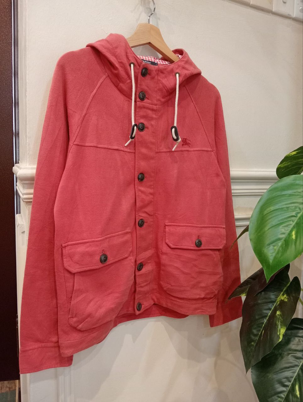 Burberry BURBERRY BLACK LABEL HOODED JACKET - SIZE 2 BRICK ORANGE Size US M / EU 48-50 / 2 - 19 Thumbnail