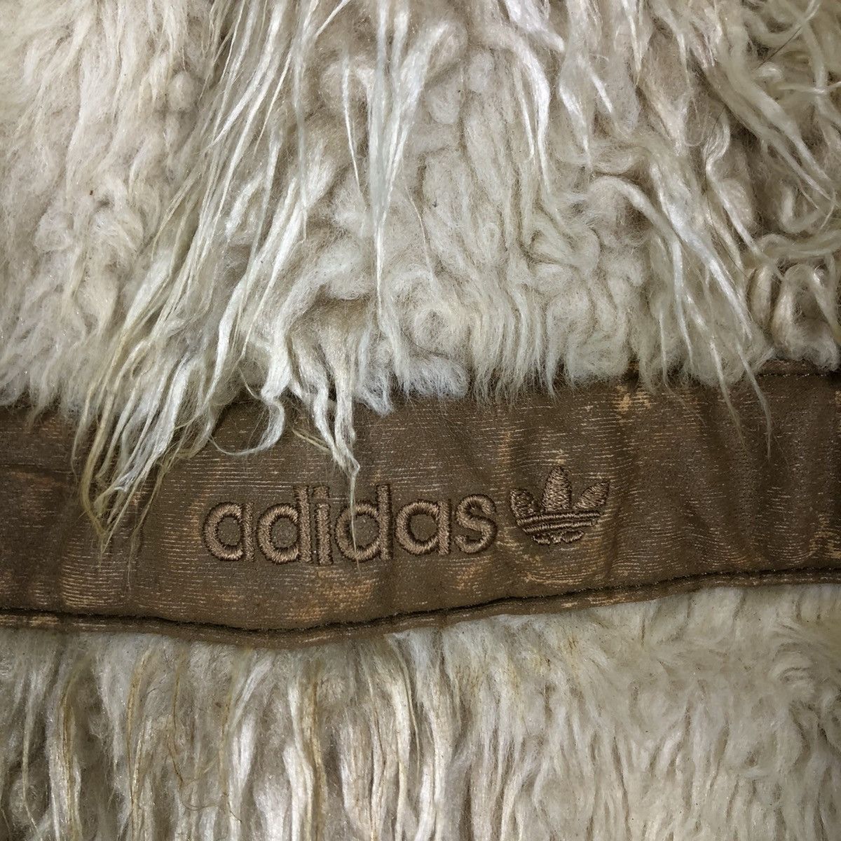 Adidas 🔥90’s Vintage Adidas Zipper Jacket Mink Fur Design Size US L / EU 52-54 / 3 - 13 Thumbnail