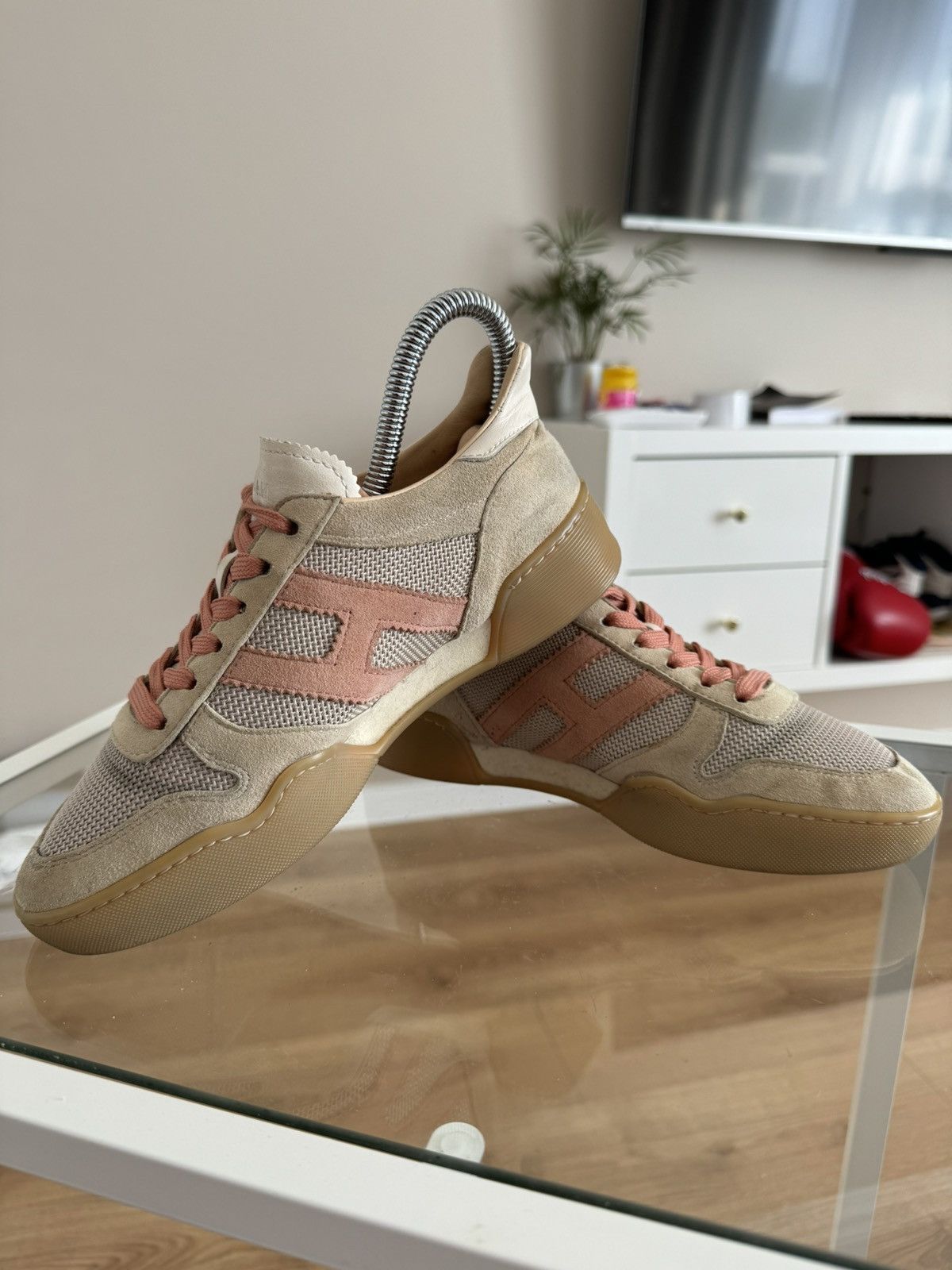 Hogan Hogan sneakers suede classic shoes Size US 4 / IT 34 - 5 Thumbnail