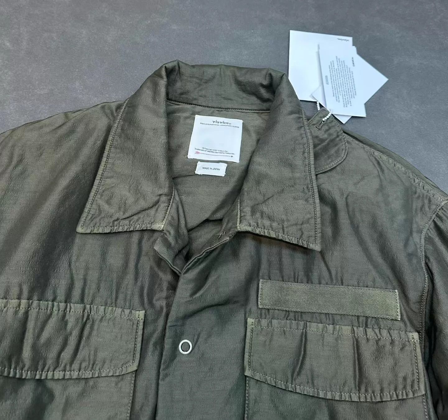 Visvim visvim 23aw Heli Crew Down Shirt Jkt olive 2 97new Size US M / EU 48-50 / 2 - 4 Thumbnail